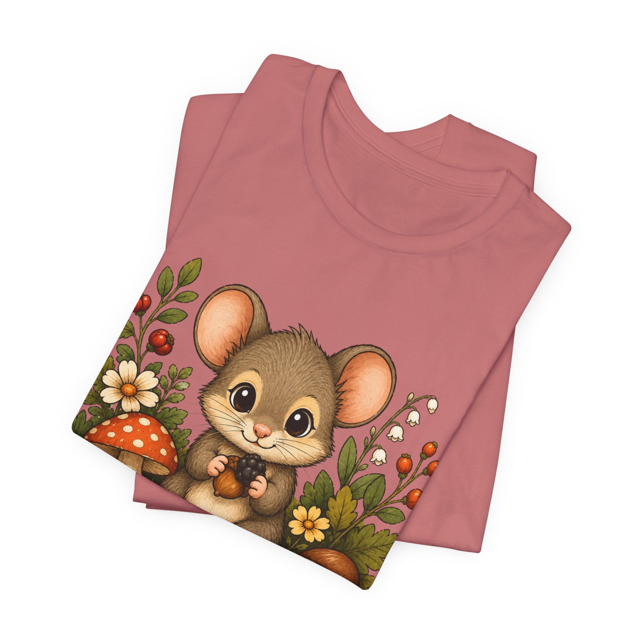 Cute Woodland Mouse Tee