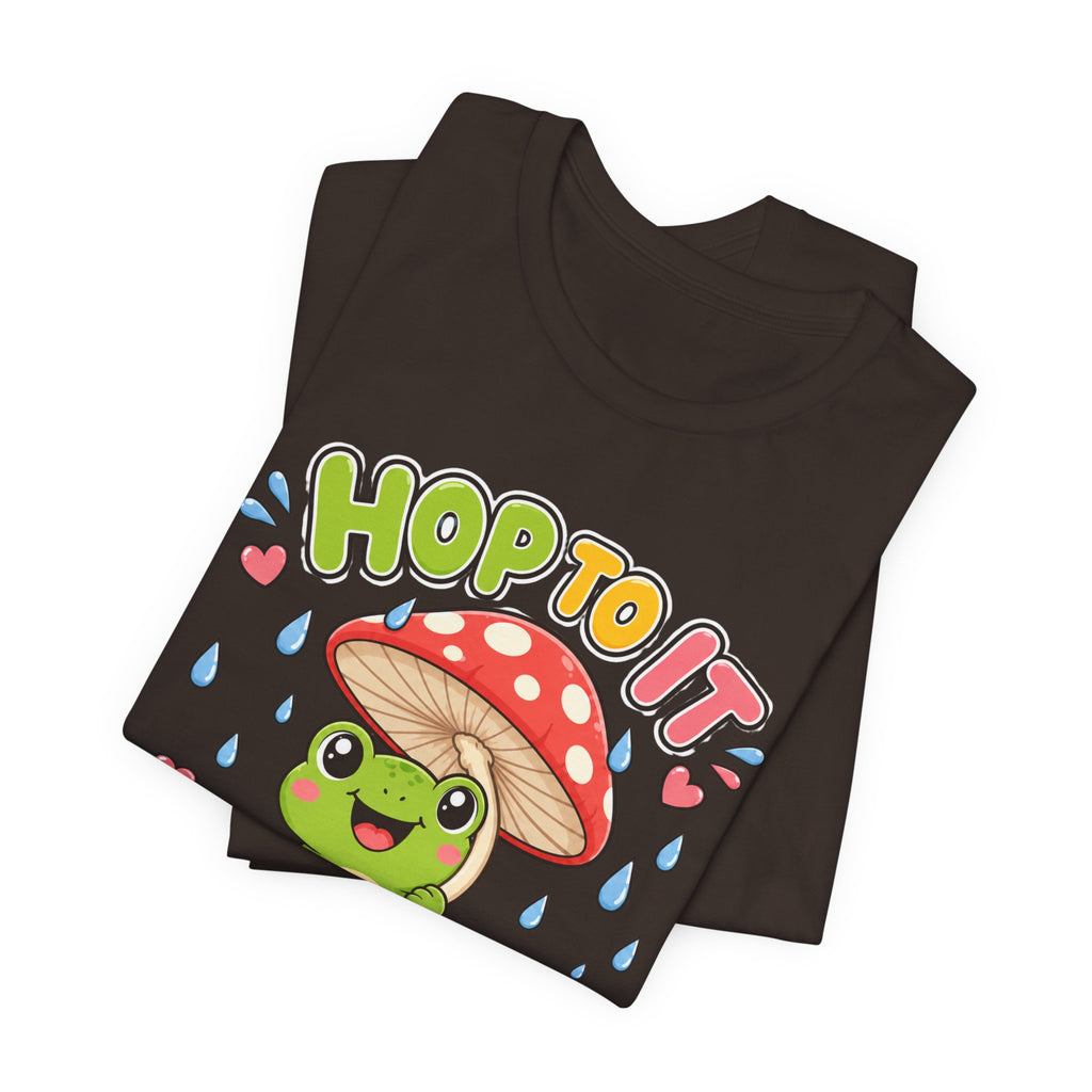 Hop To It Frog Tee