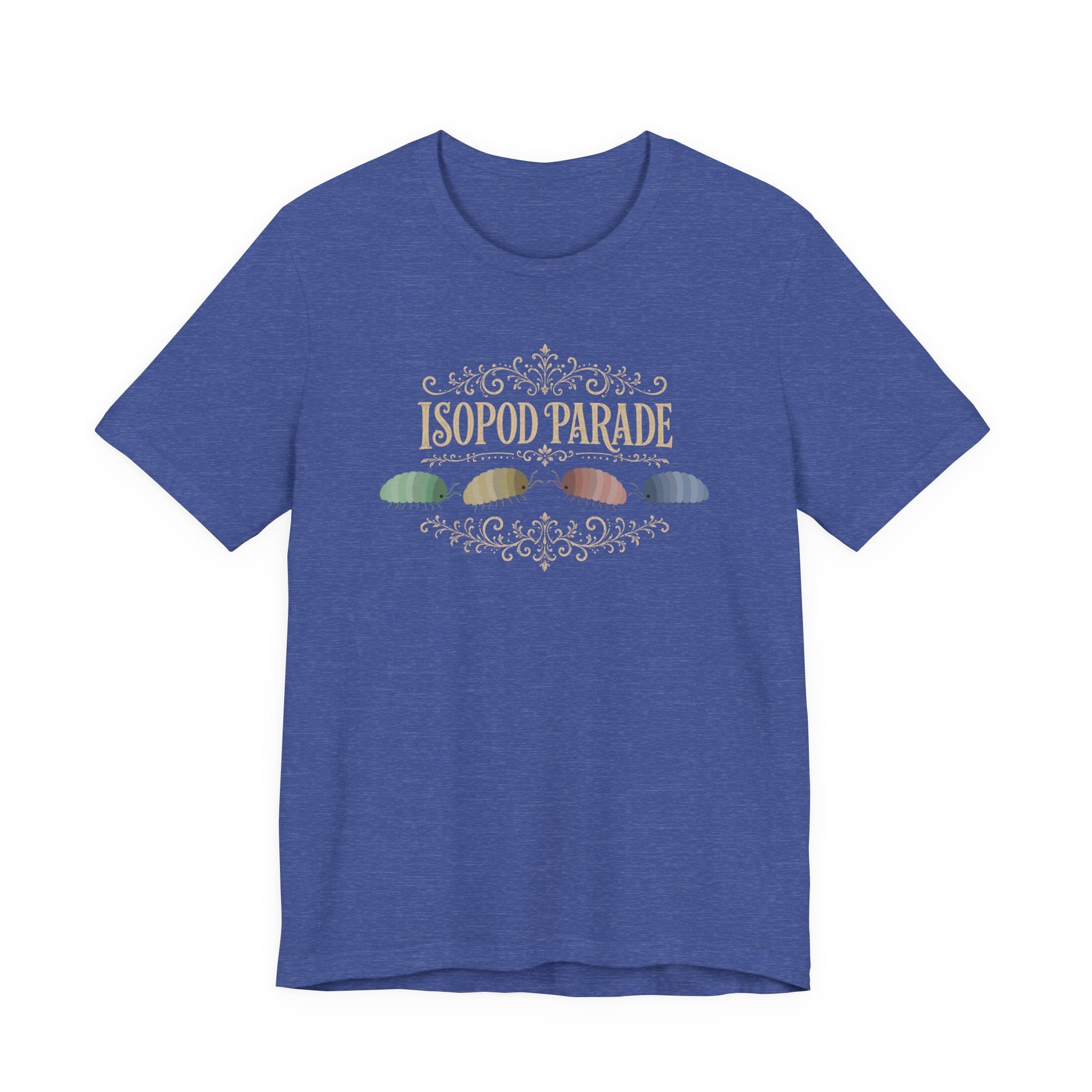 Isopod Parade T‑Shirt — Cute Isopod Shells Graphic Tee