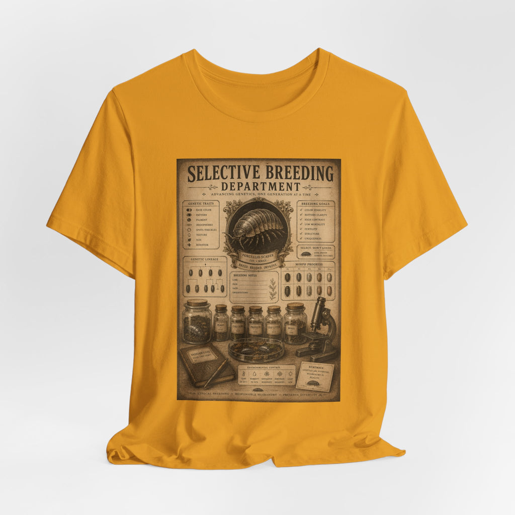 Selective Breeding Department T-Shirt — Vintage Science Illustration Tee