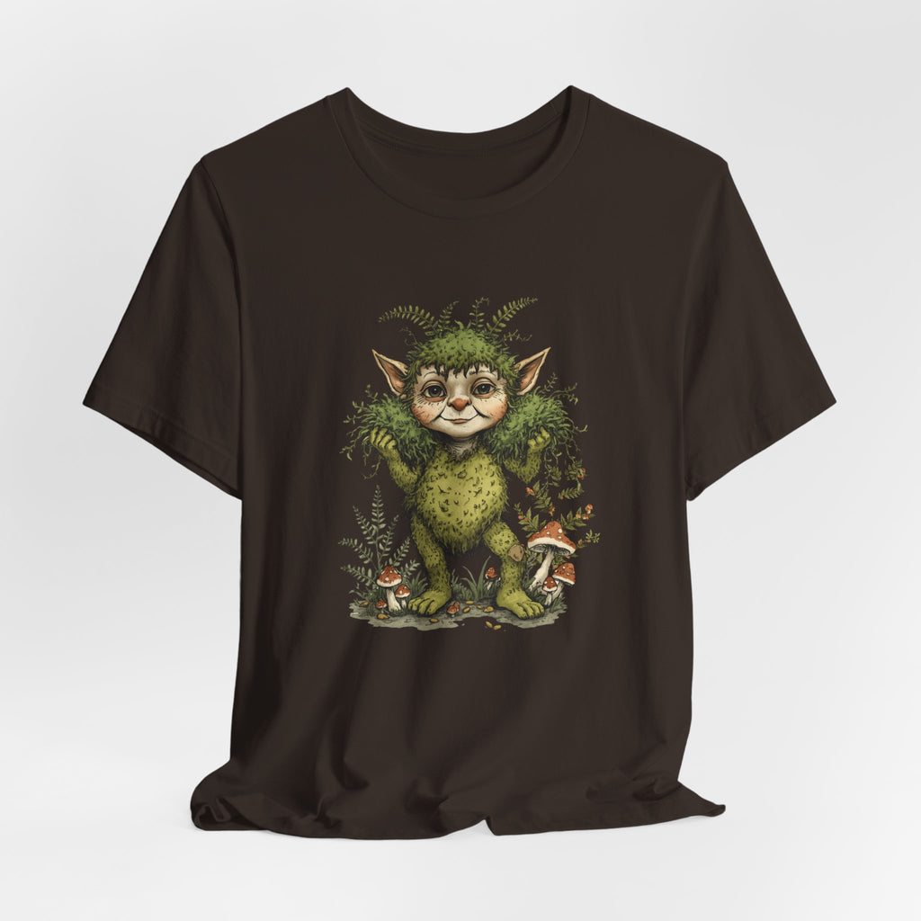 Forest Goblin T‑Shirt — Cute Woodland Creature Graphic Tee