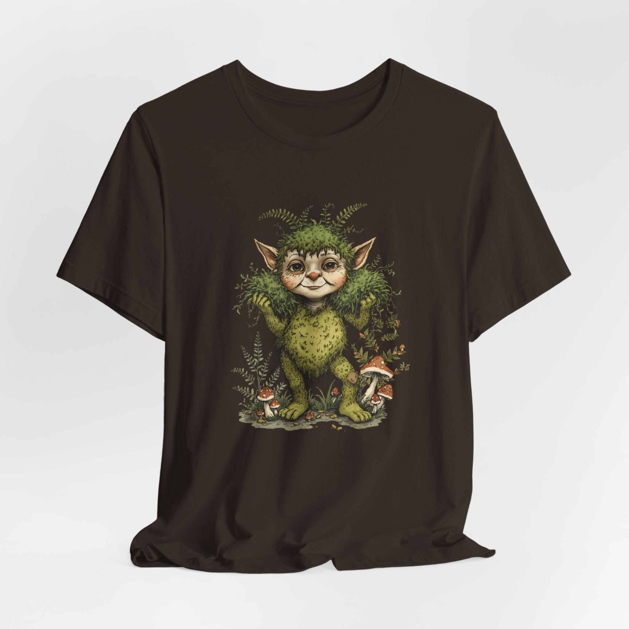 Forest Goblin T‑Shirt — Cute Woodland Creature Graphic Tee