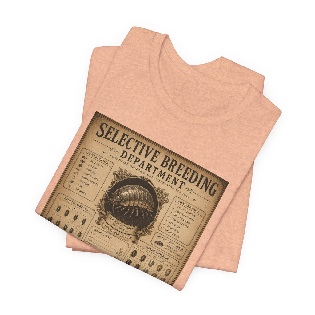 Selective Breeding Department T-Shirt — Vintage Science Illustration Tee