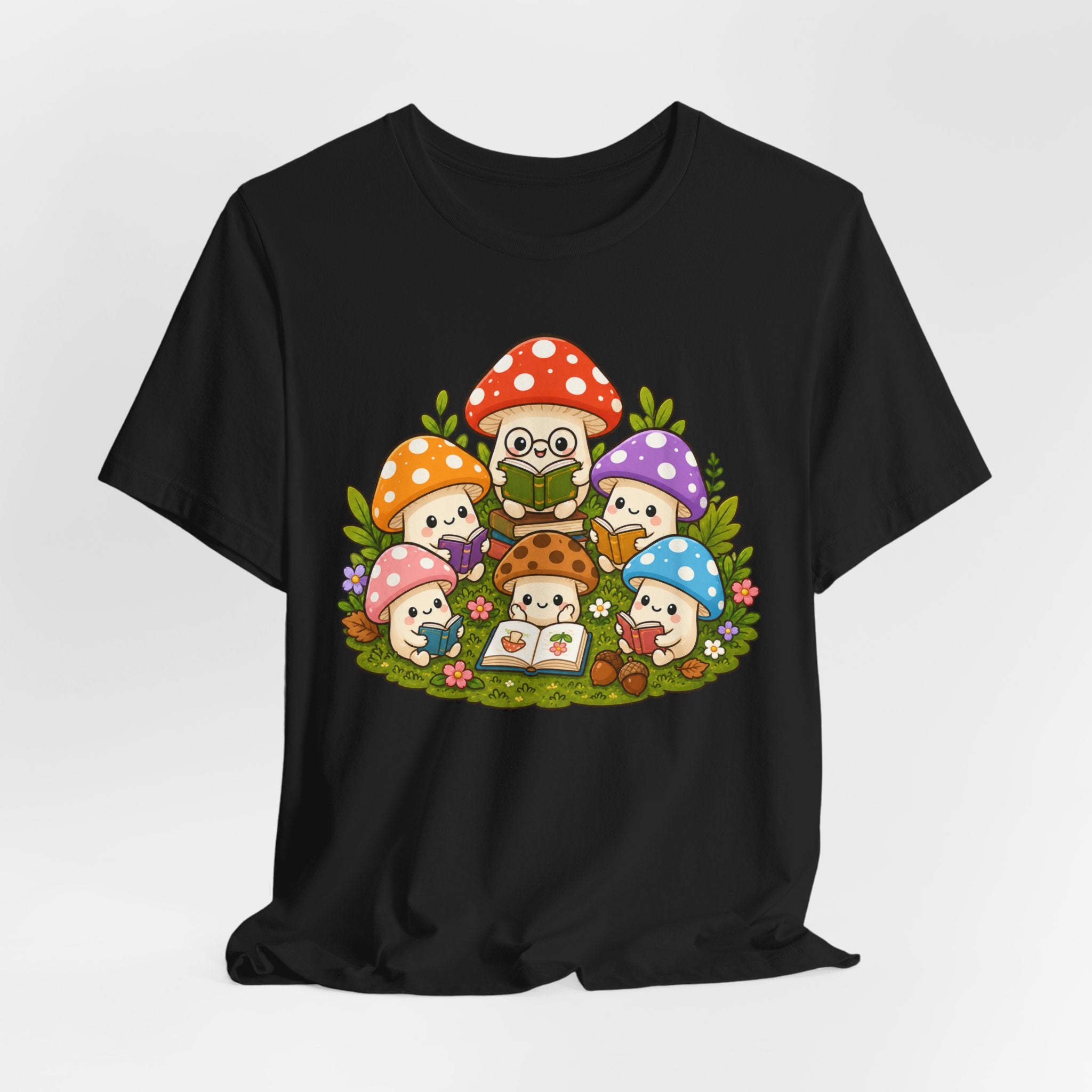 Mushroom Storytime Tee