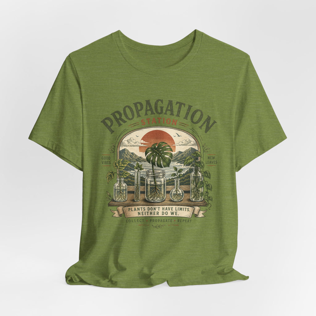 Propagation Station T-Shirt — Vintage Plant Propagation Gardening Tee