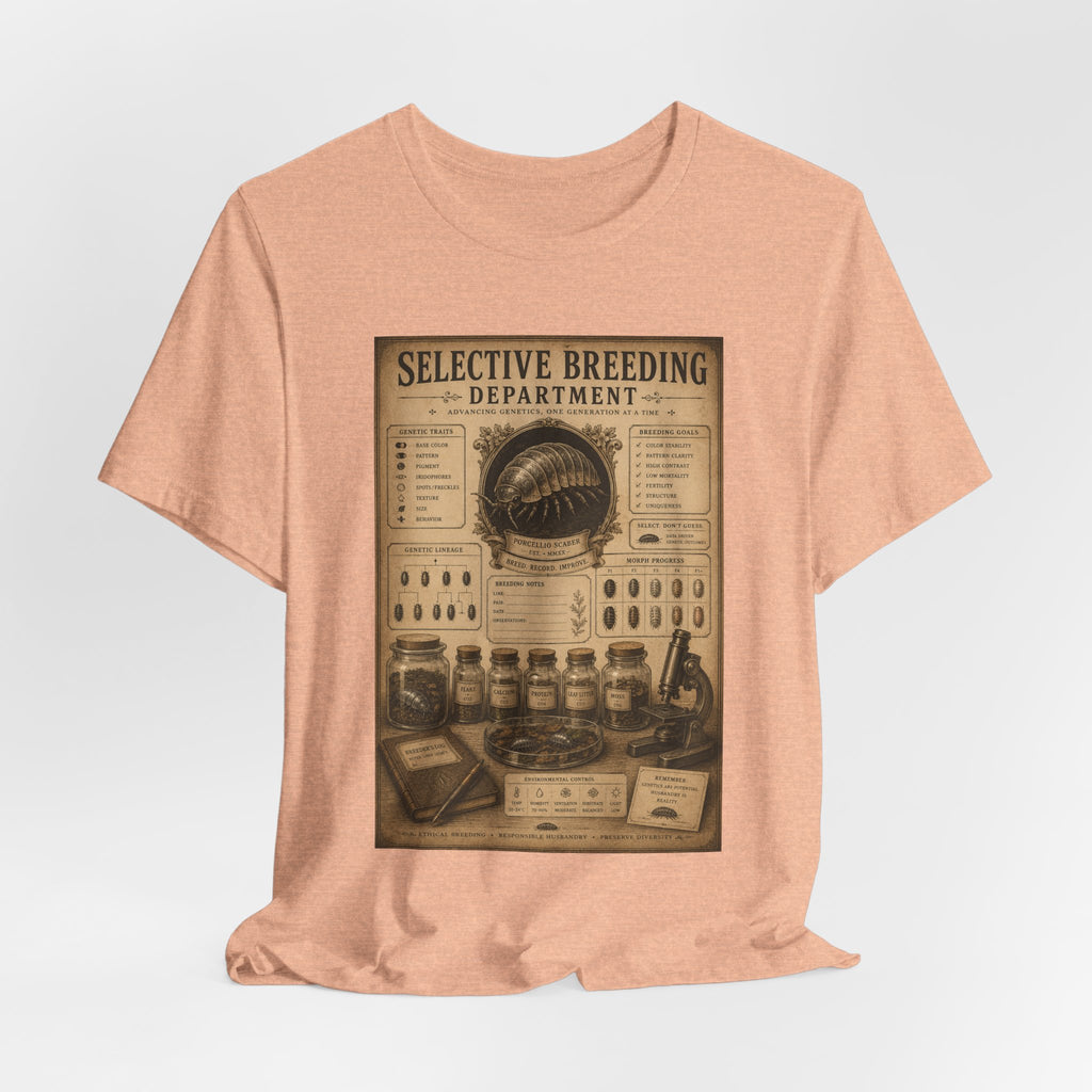 Selective Breeding Department T-Shirt — Vintage Science Illustration Tee