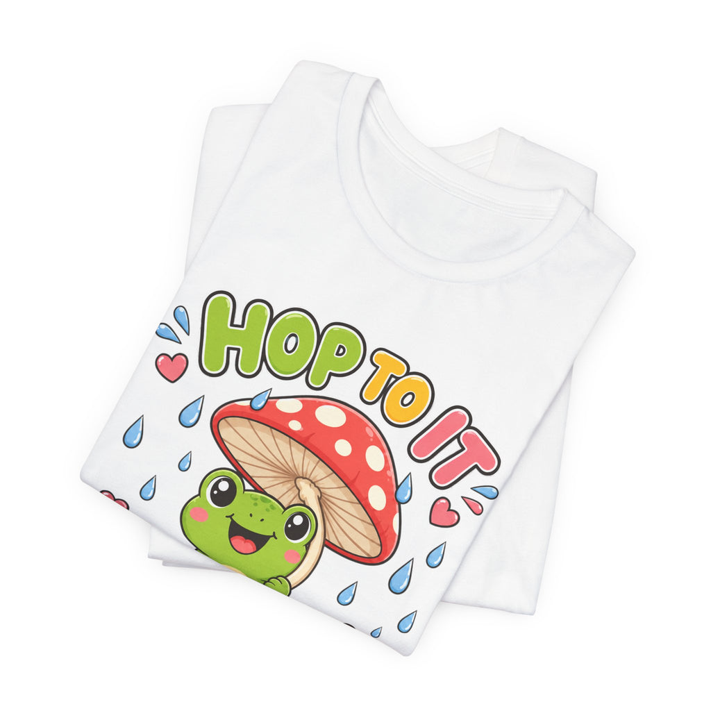 Hop To It Frog Tee