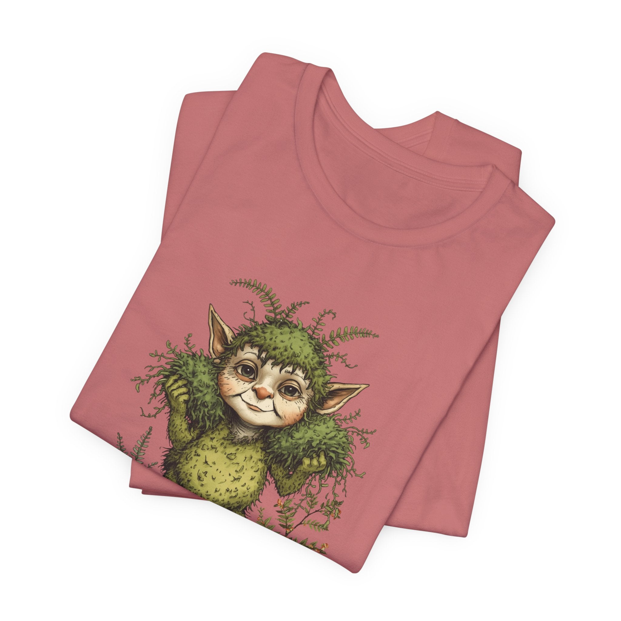 Forest Goblin T‑Shirt — Cute Woodland Creature Graphic Tee
