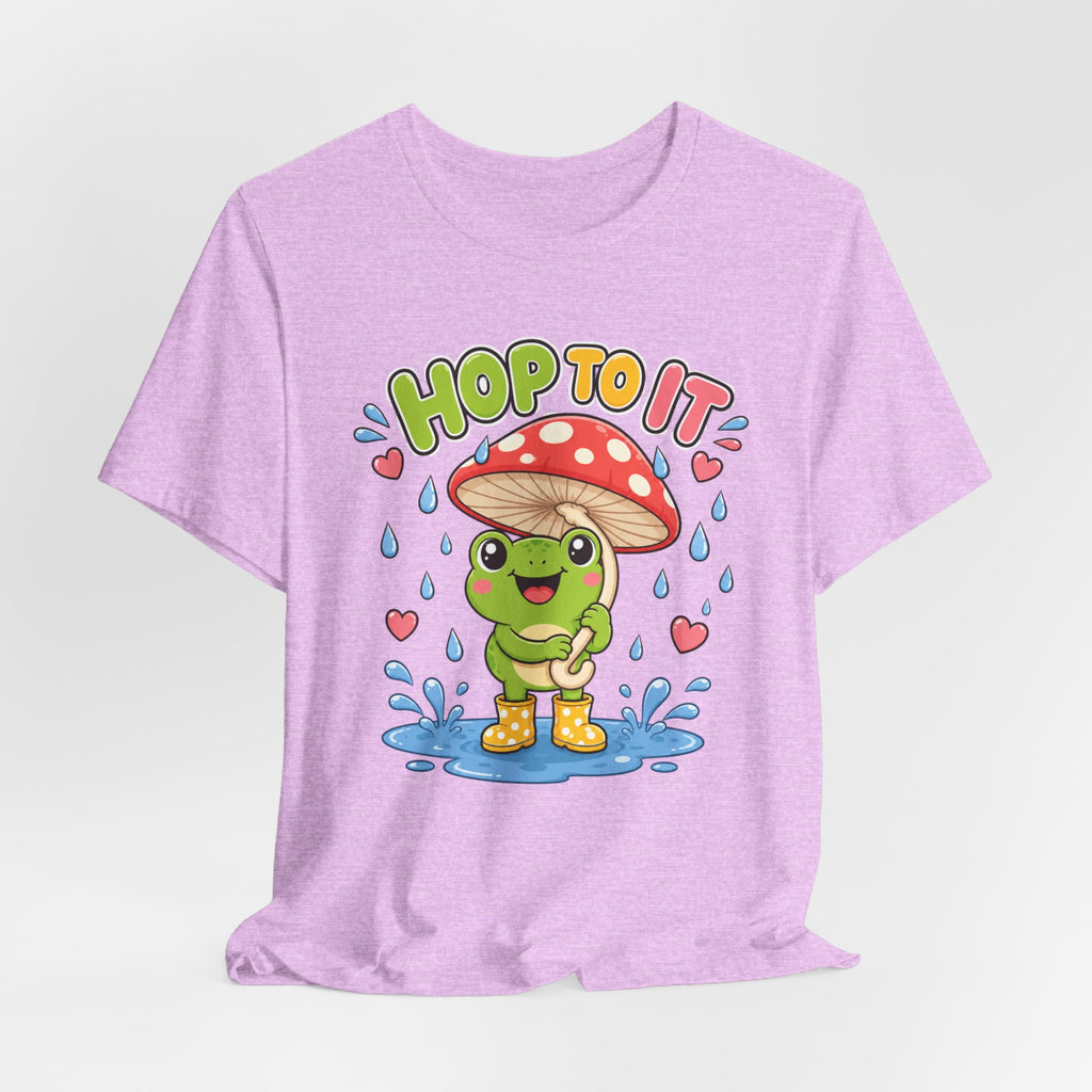 Hop To It Frog Tee