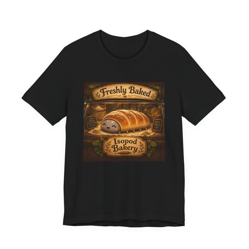 Freshly Baked Isopod Bakery T‑Shirt  Cute Pastry Animal Tee