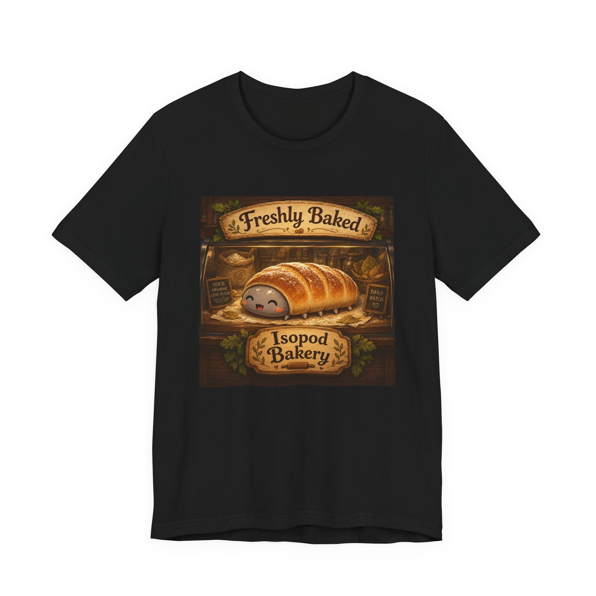 Freshly Baked Isopod Bakery T‑Shirt  Cute Pastry Animal Tee