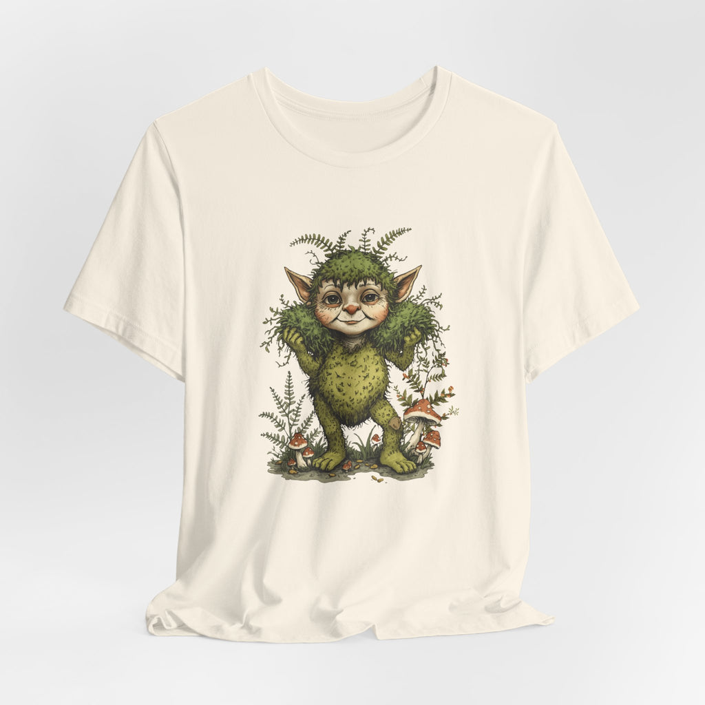 Forest Goblin T‑Shirt — Cute Woodland Creature Graphic Tee