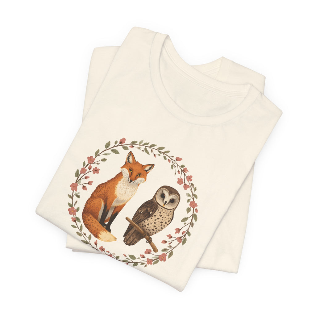 Slow Down Tee — Fox & Owl ‘You’re Doing Just Fine’ Relaxation Shirt