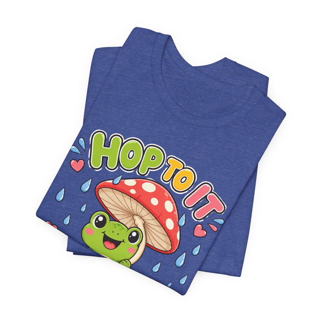 Hop To It Frog Tee
