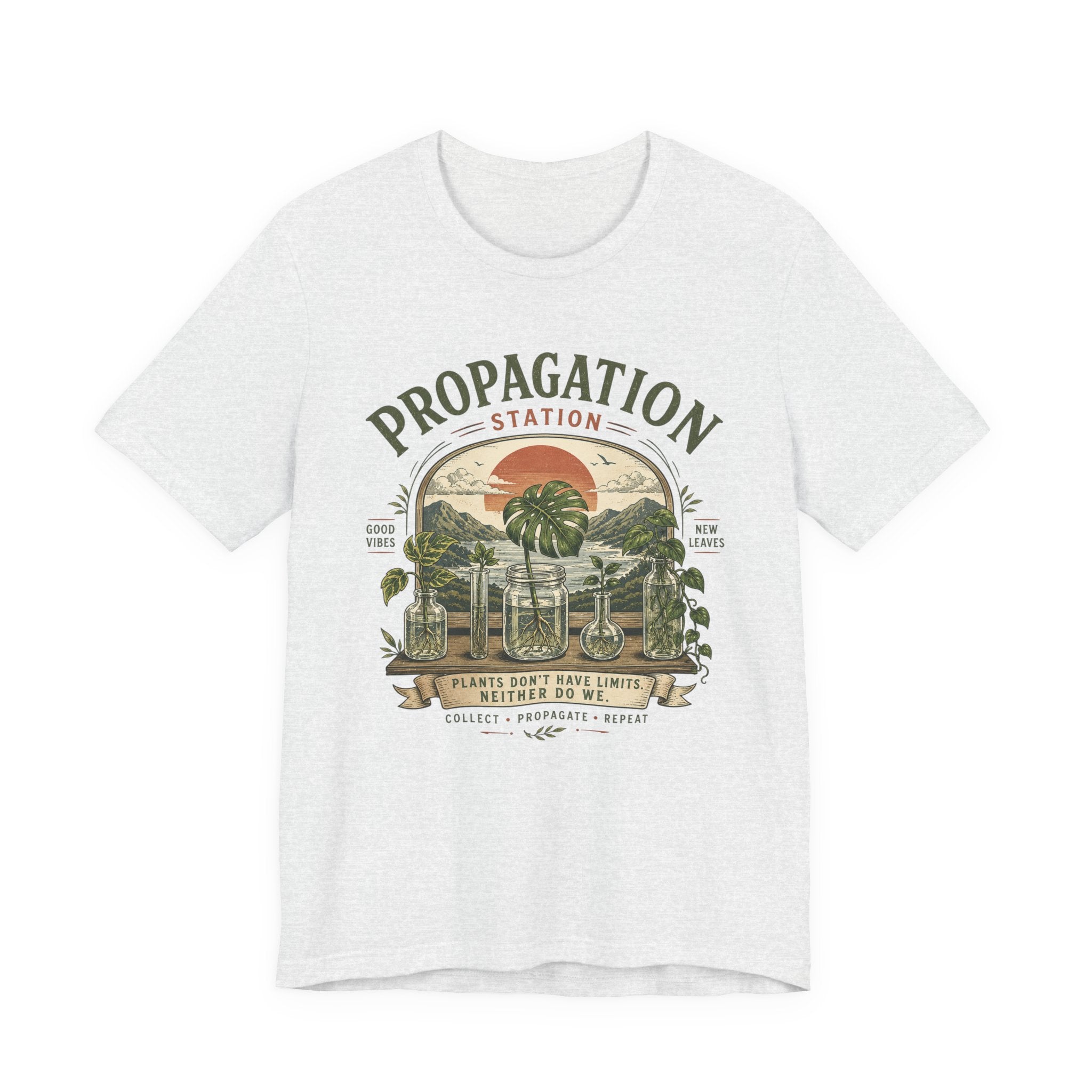 Propagation Station T-Shirt — Vintage Plant Propagation Gardening Tee
