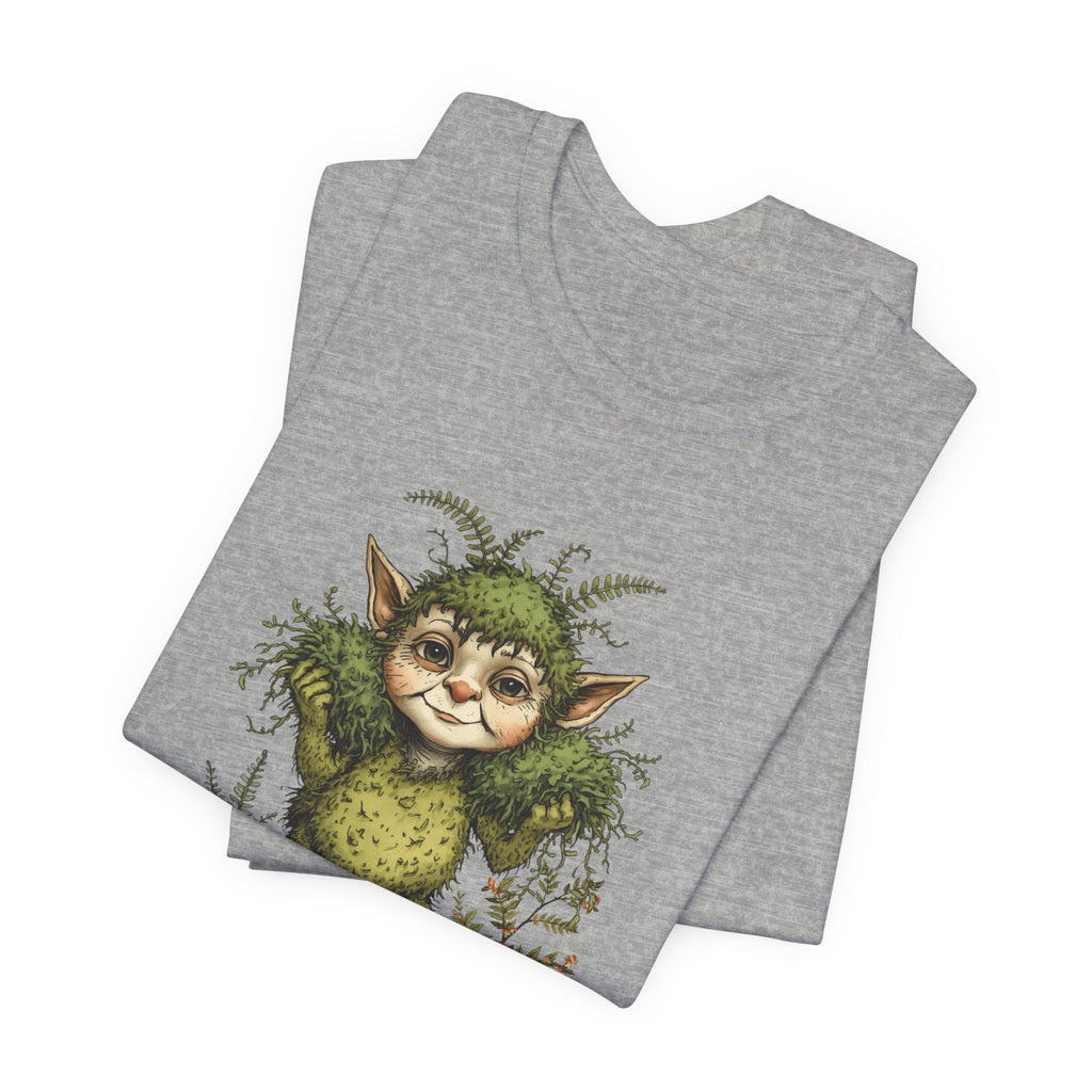 Forest Goblin T‑Shirt — Cute Woodland Creature Graphic Tee