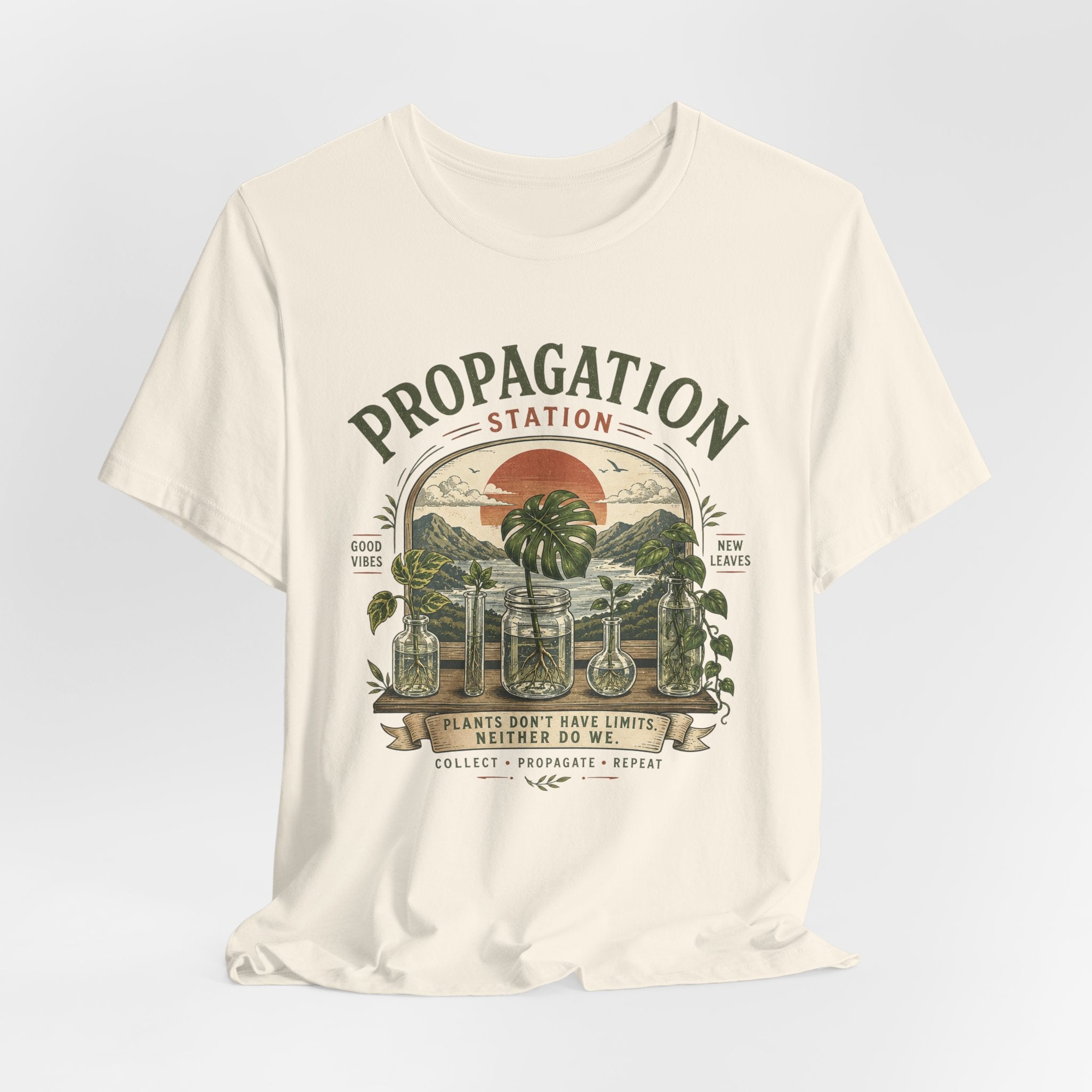 Propagation Station T-Shirt — Vintage Plant Propagation Gardening Tee