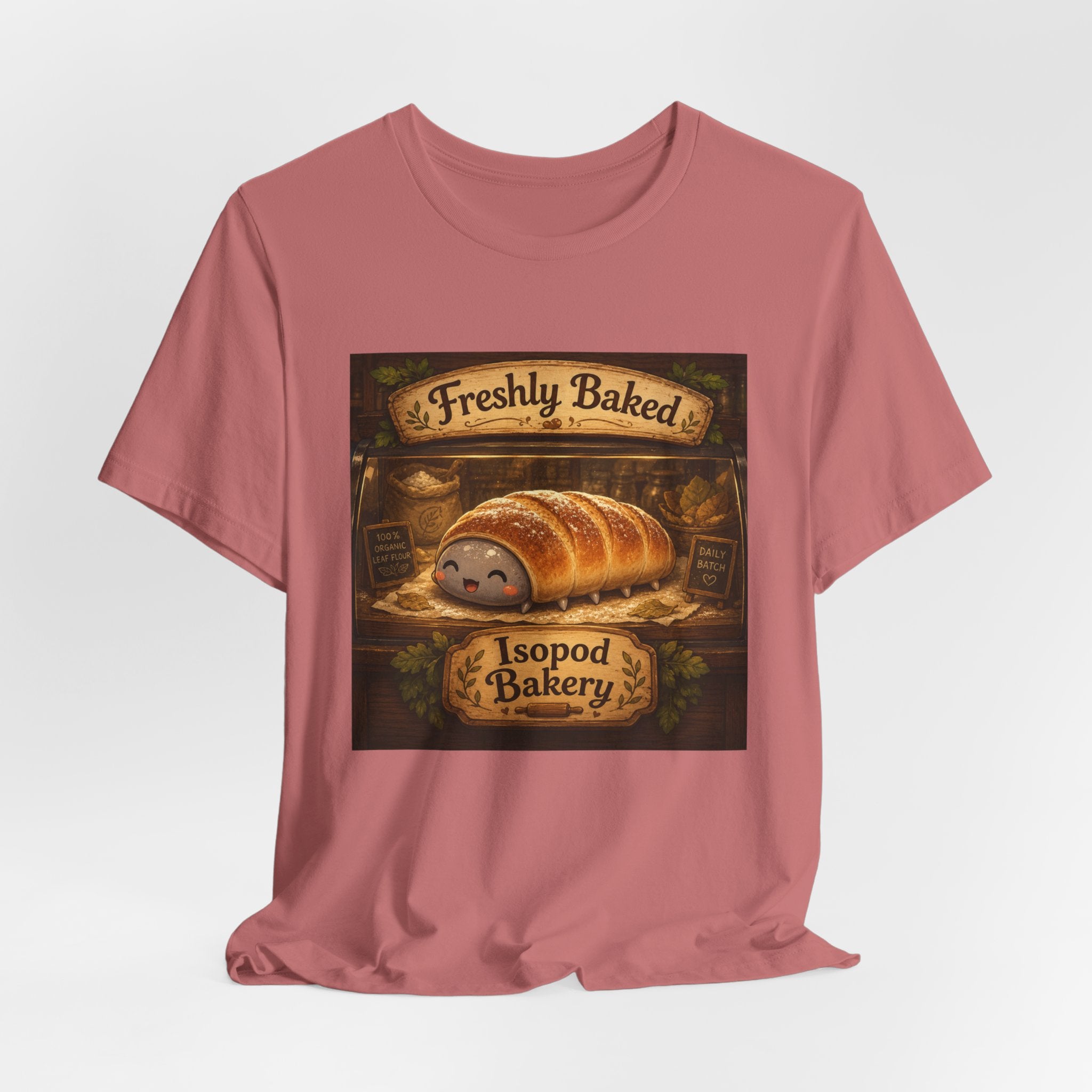 Freshly Baked Isopod Bakery T‑Shirt  Cute Pastry Animal Tee
