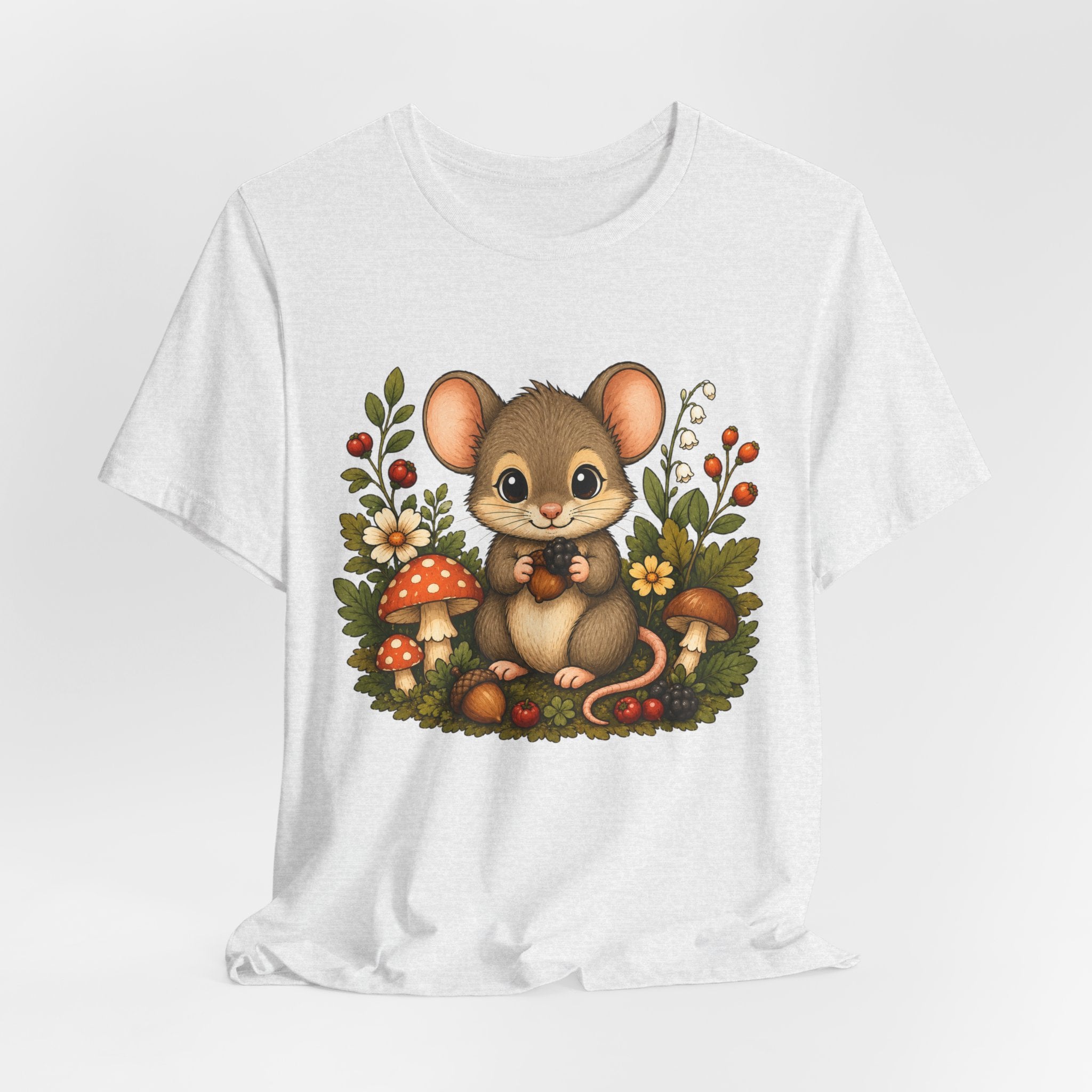 Cute Woodland Mouse Tee