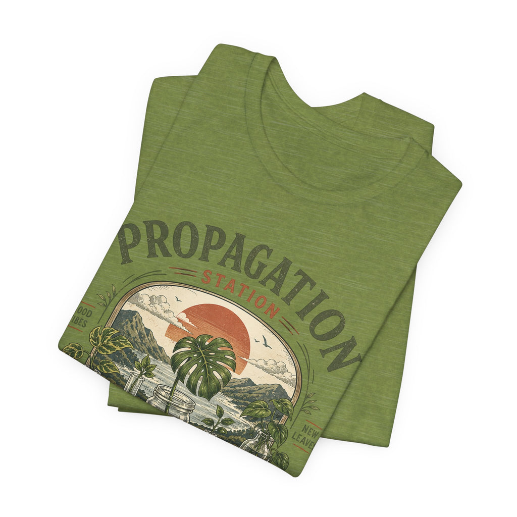 Propagation Station T-Shirt — Vintage Plant Propagation Gardening Tee