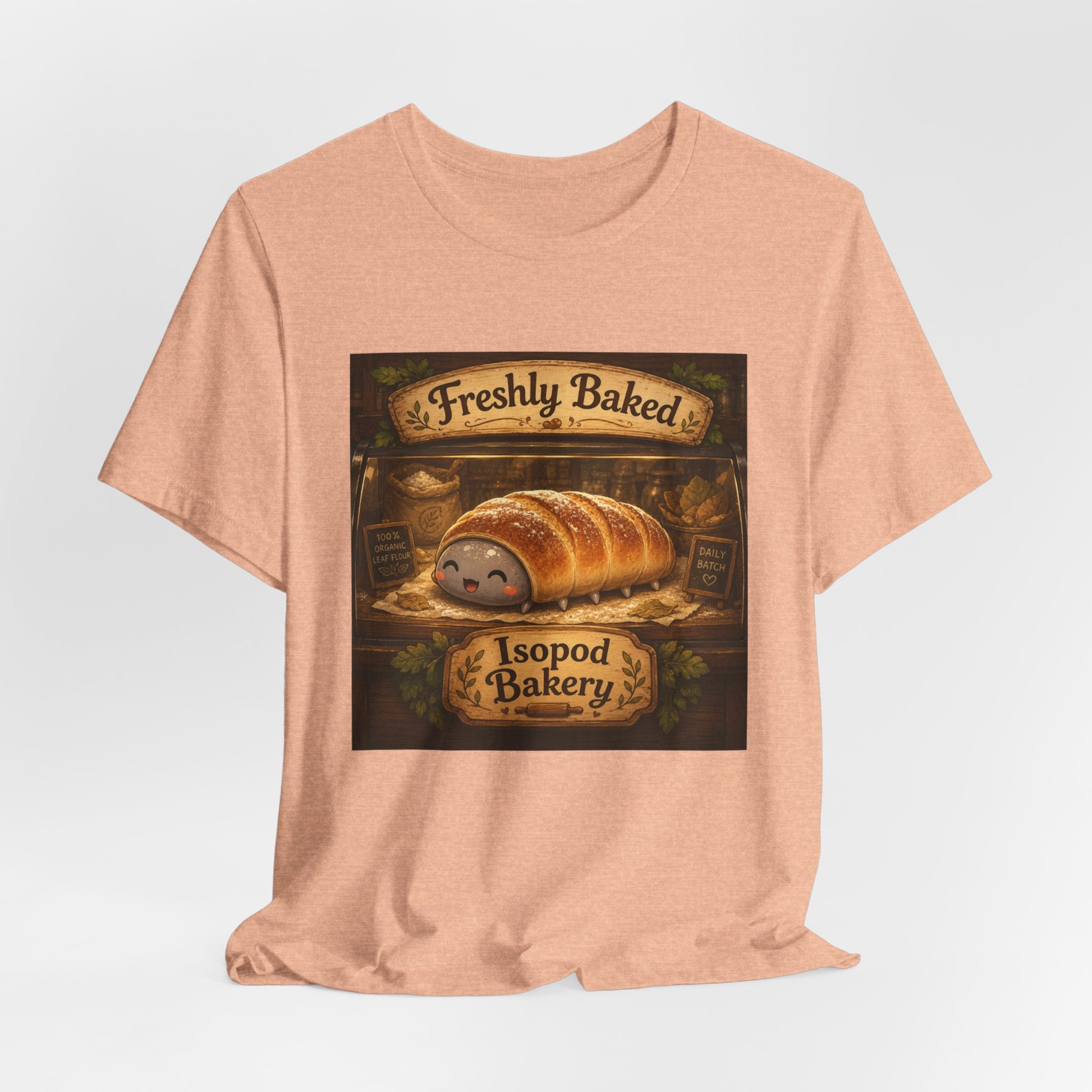 Freshly Baked Isopod Bakery T‑Shirt  Cute Pastry Animal Tee