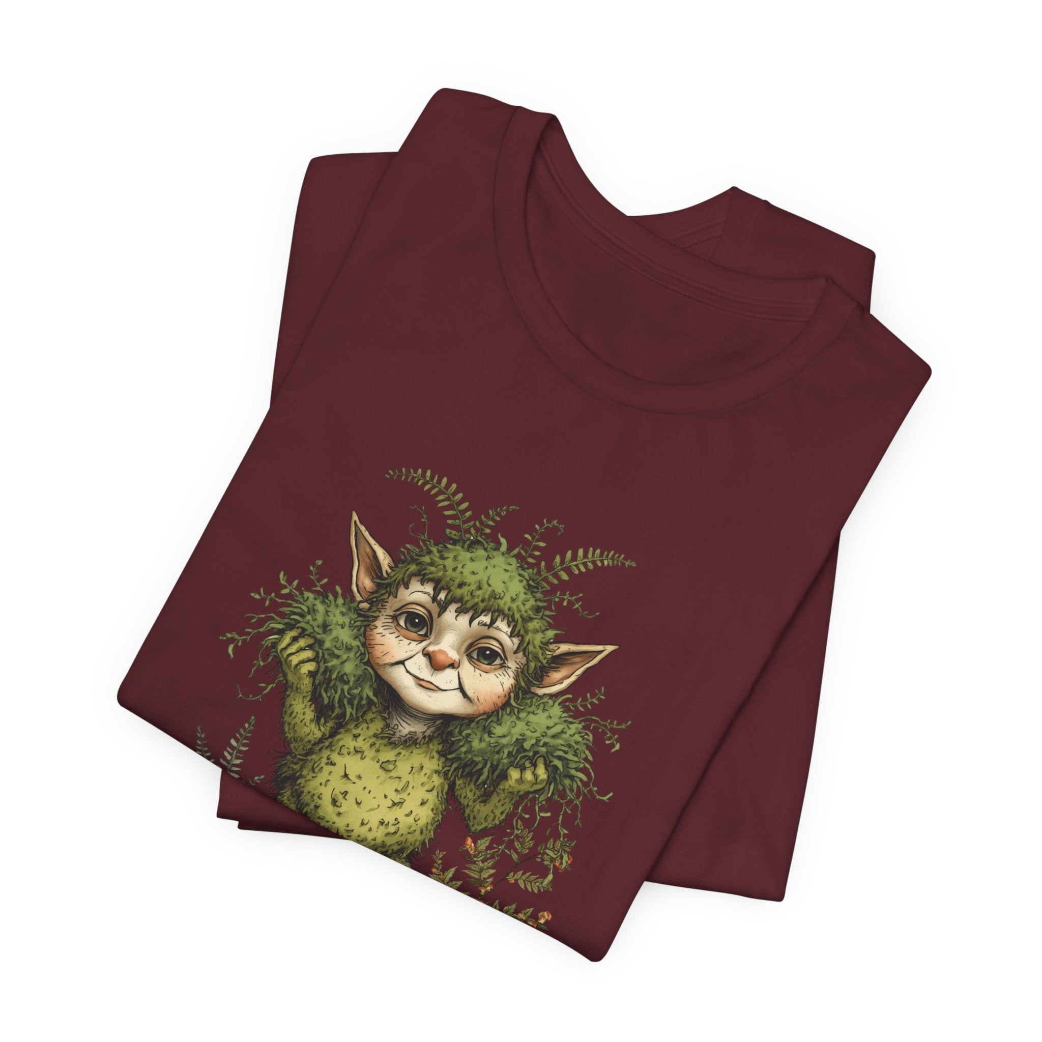 Forest Goblin T‑Shirt — Cute Woodland Creature Graphic Tee