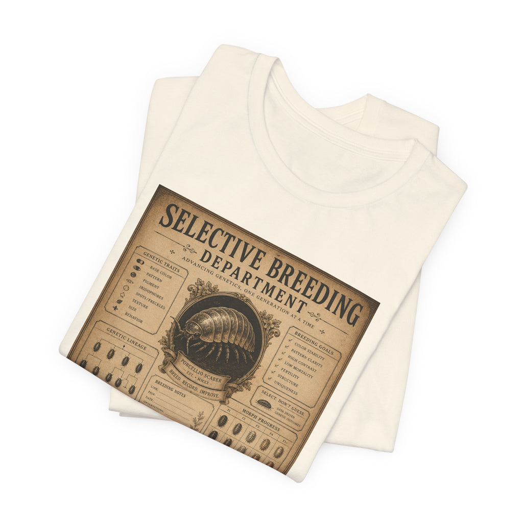 Selective Breeding Department T-Shirt — Vintage Science Illustration Tee