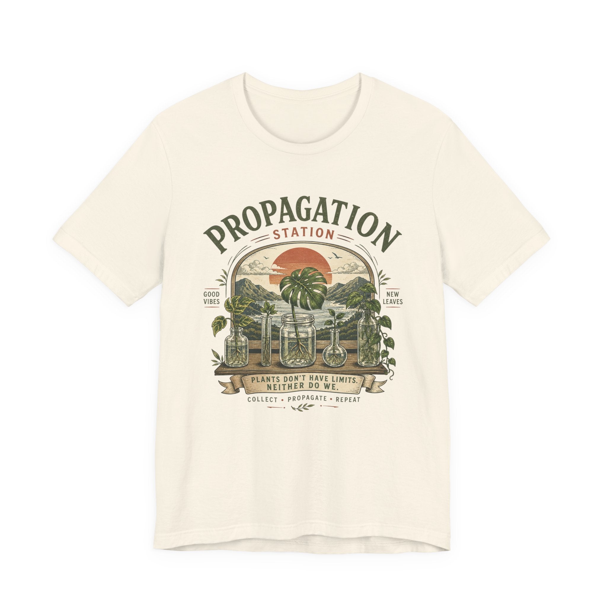 Propagation Station T-Shirt — Vintage Plant Propagation Gardening Tee