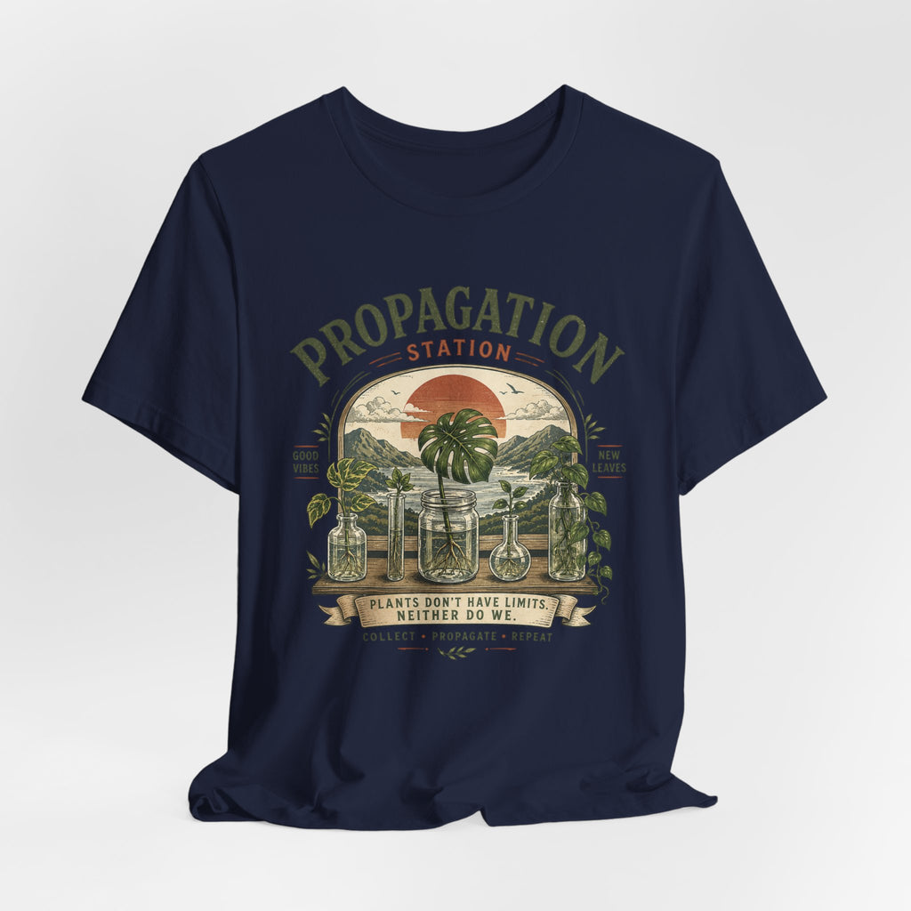 Propagation Station T-Shirt — Vintage Plant Propagation Gardening Tee