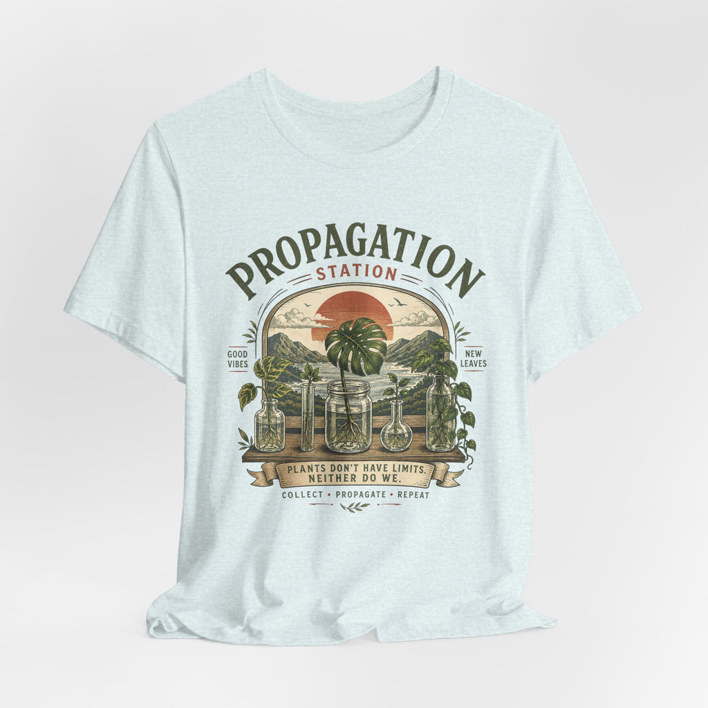 Propagation Station T-Shirt — Vintage Plant Propagation Gardening Tee