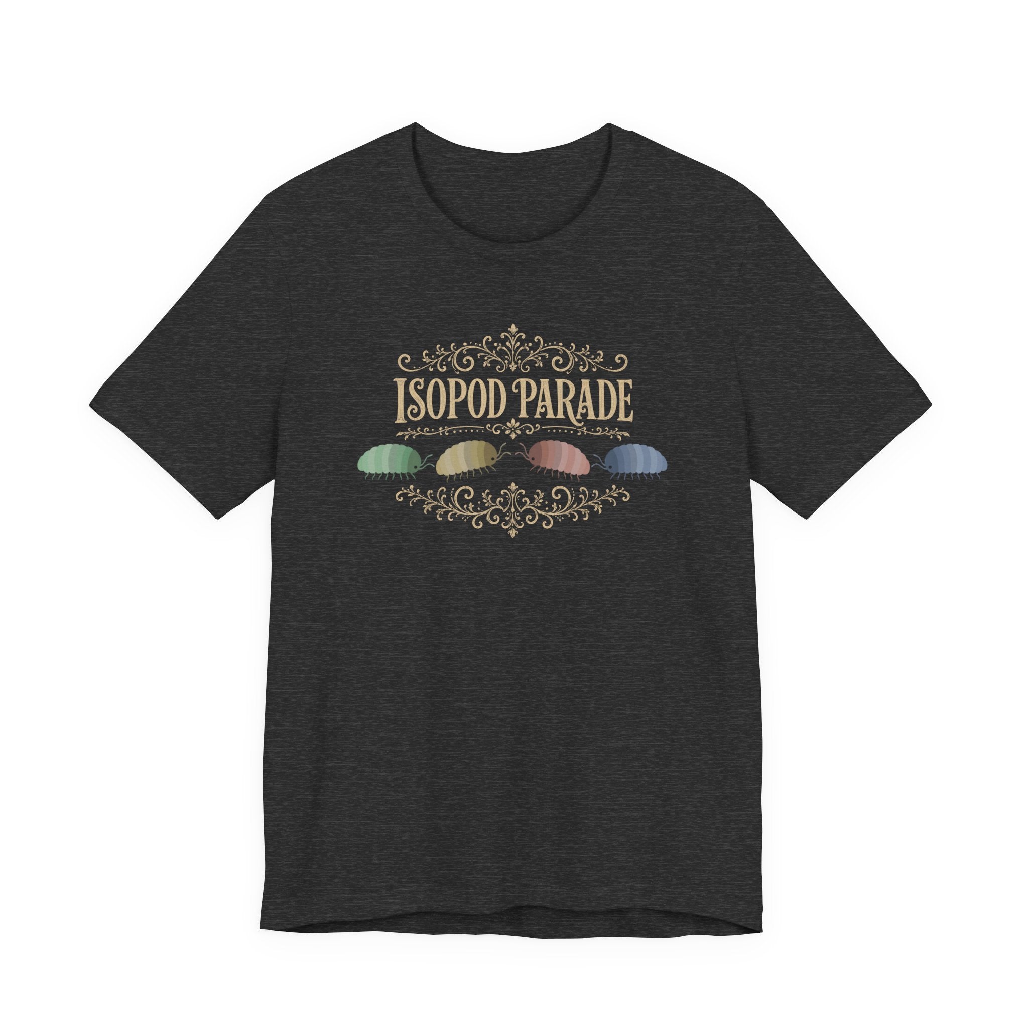 Isopod Parade T‑Shirt — Cute Isopod Shells Graphic Tee