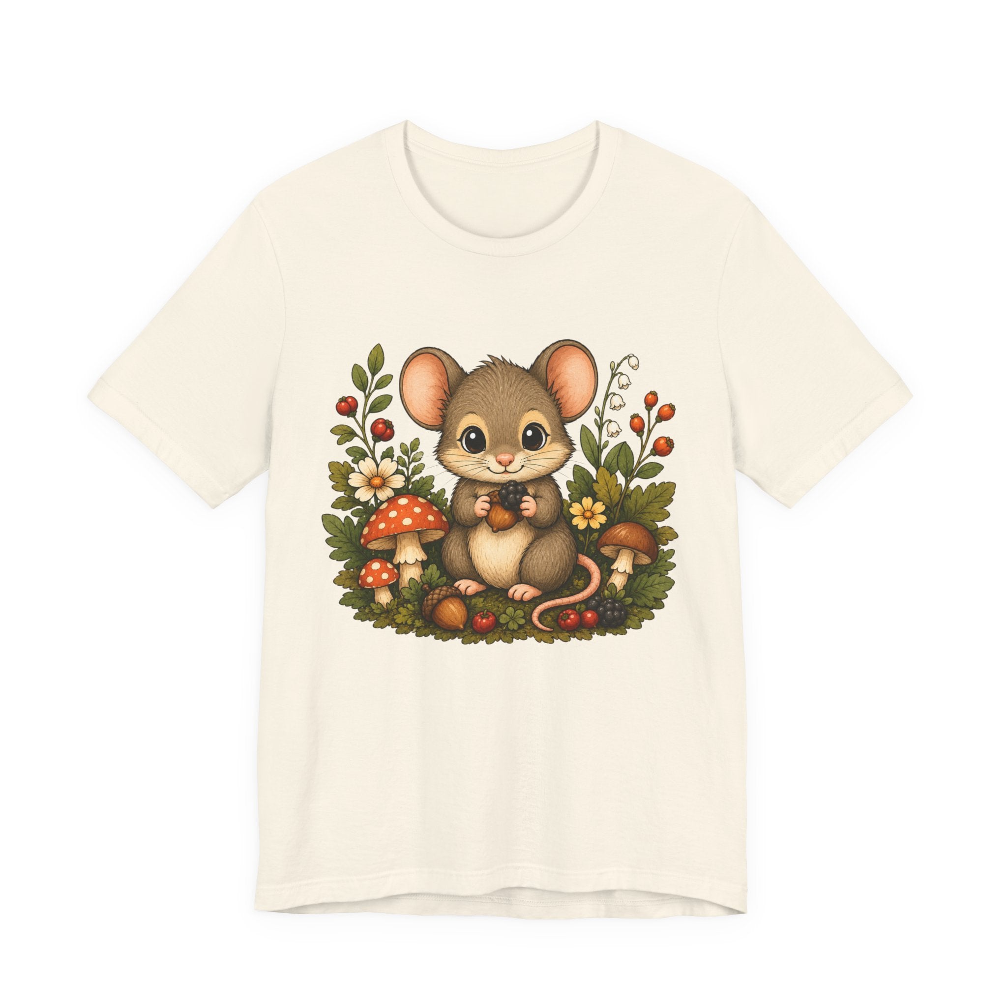 Cute Woodland Mouse Tee