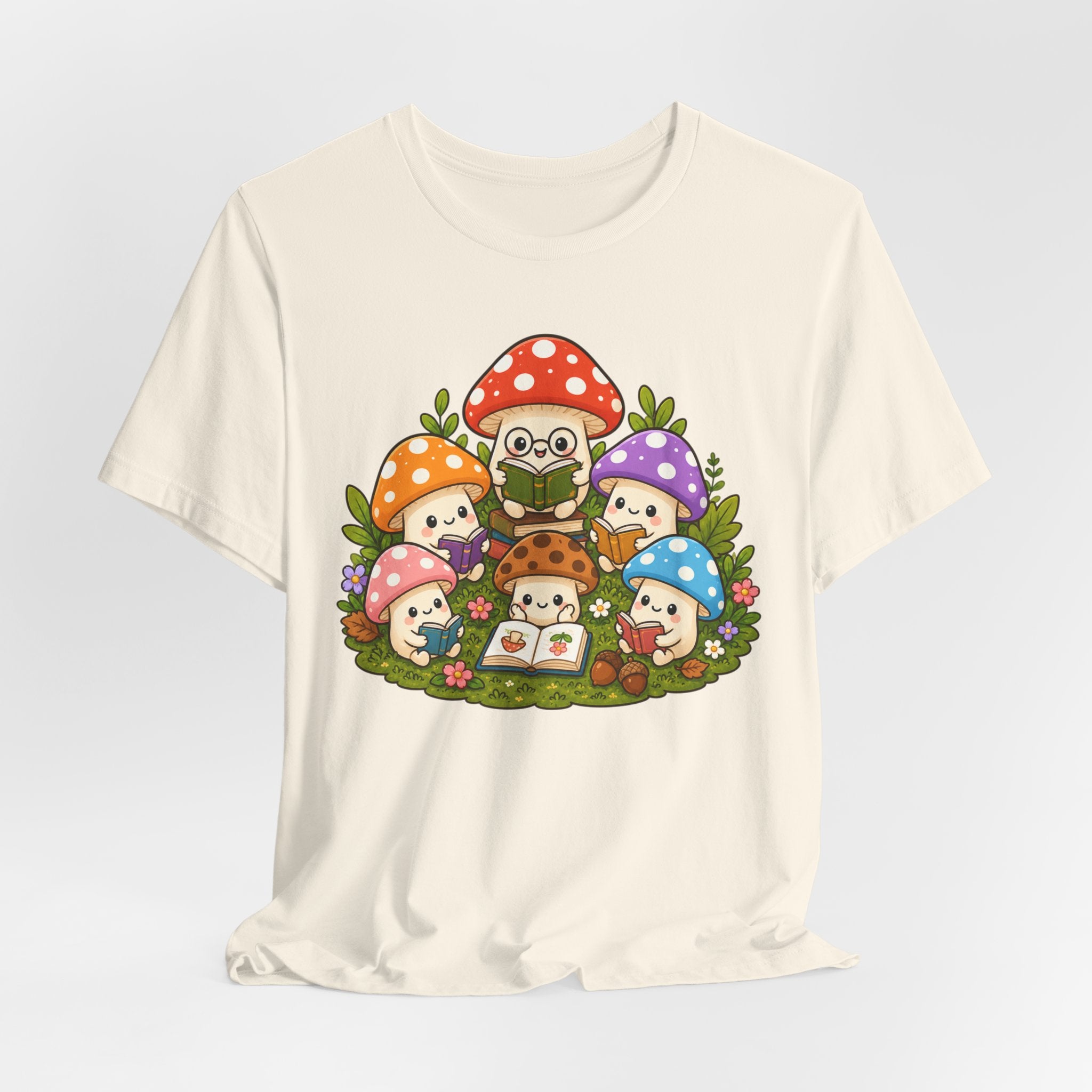 Mushroom Storytime Tee