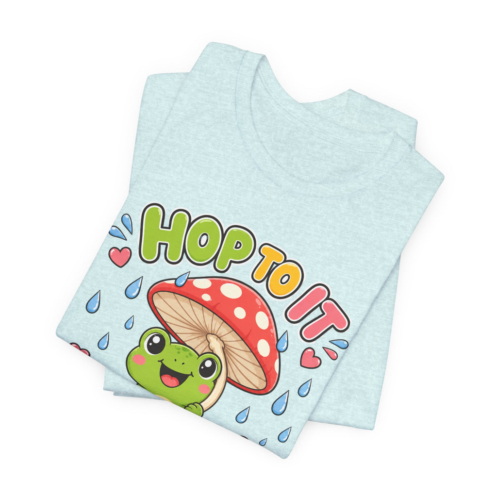 Hop To It Frog Tee