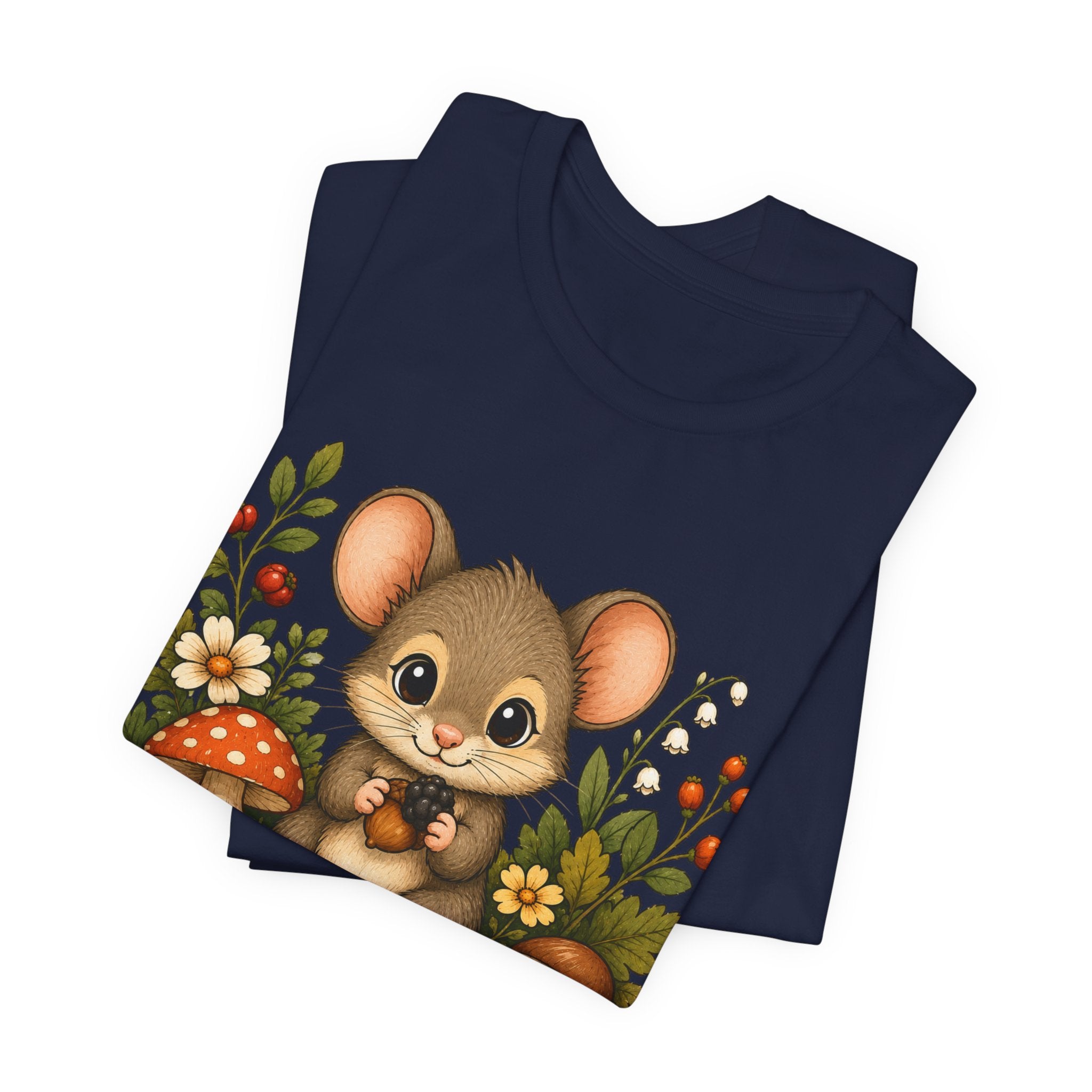 Cute Woodland Mouse Tee