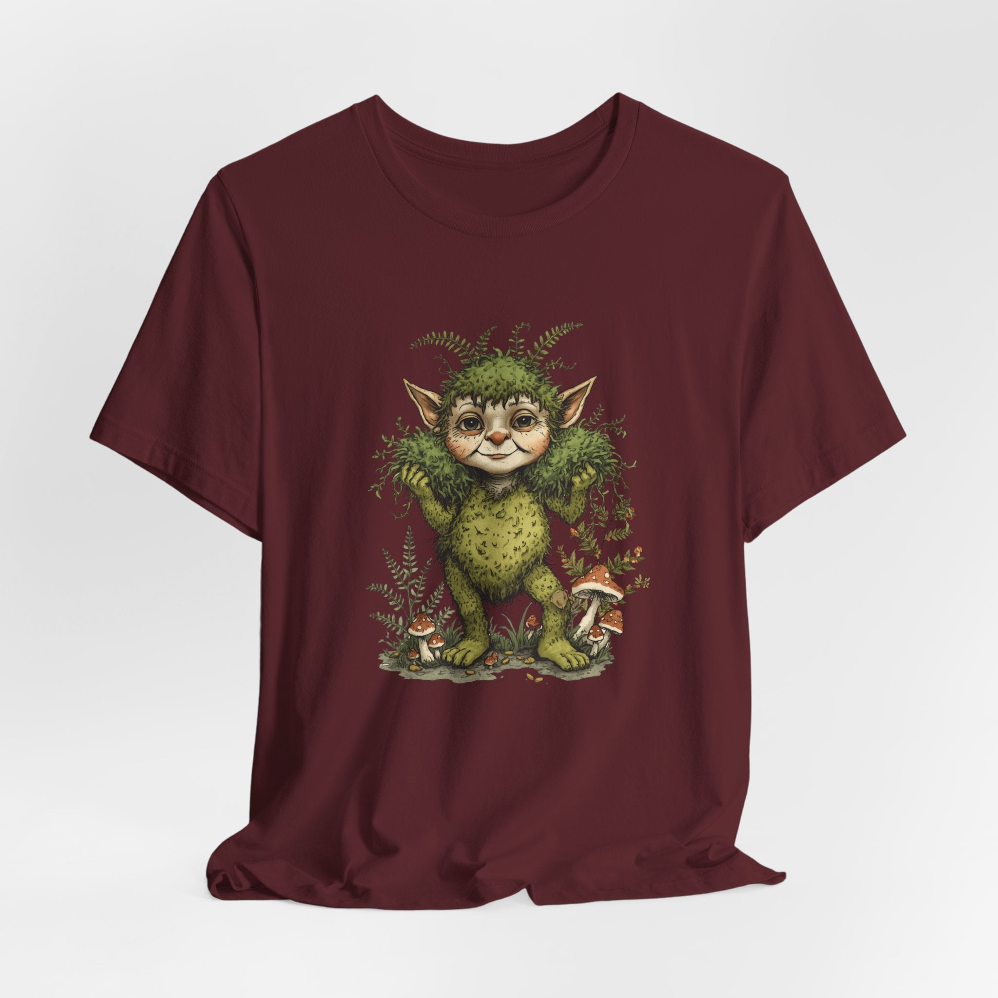 Forest Goblin T‑Shirt — Cute Woodland Creature Graphic Tee
