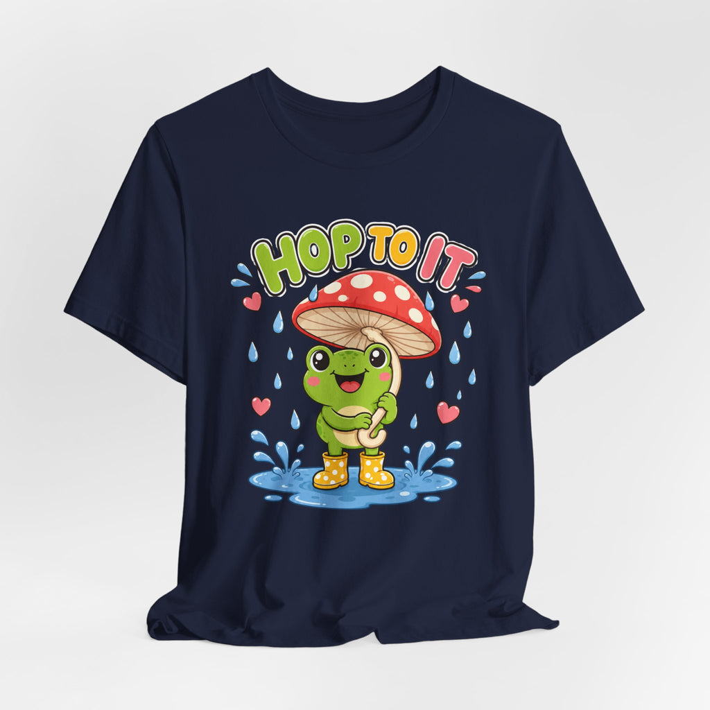 Hop To It Frog Tee