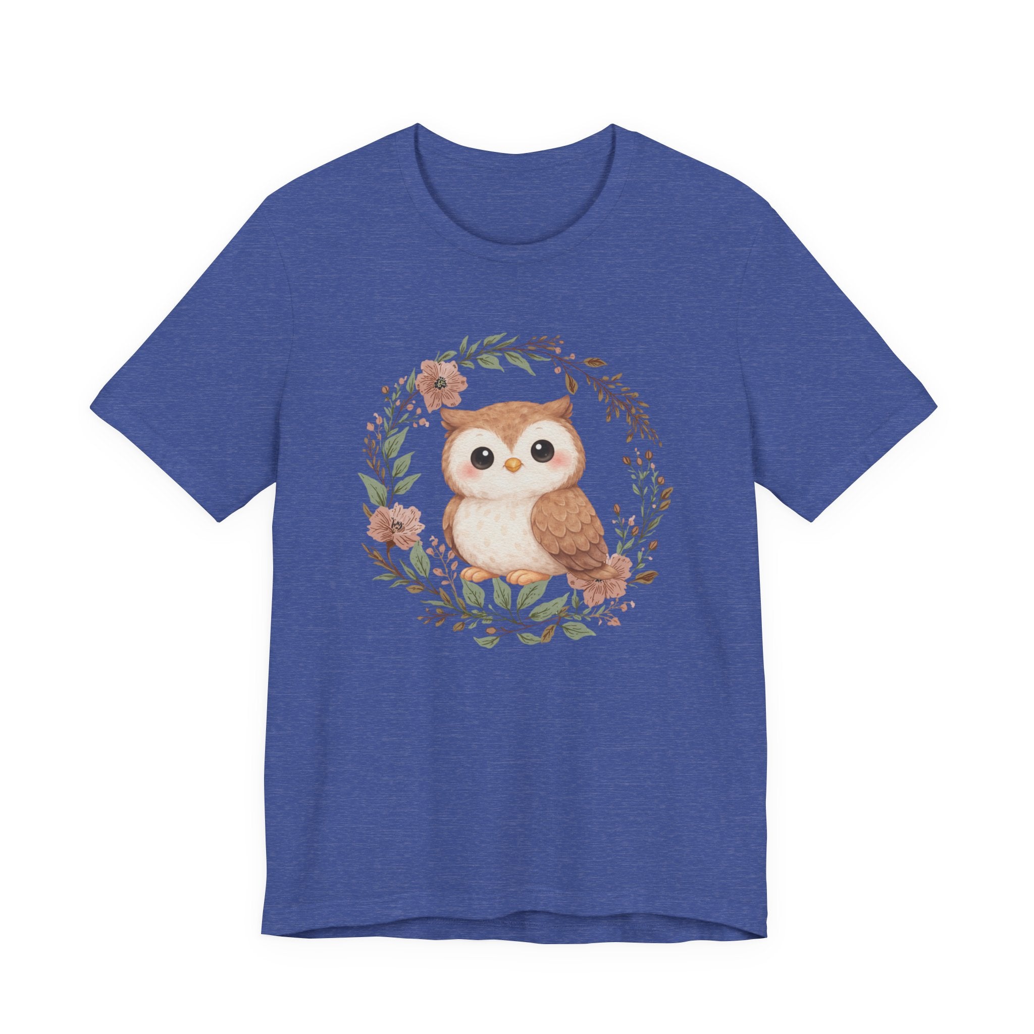 Floral Wreath Baby Owl Tee