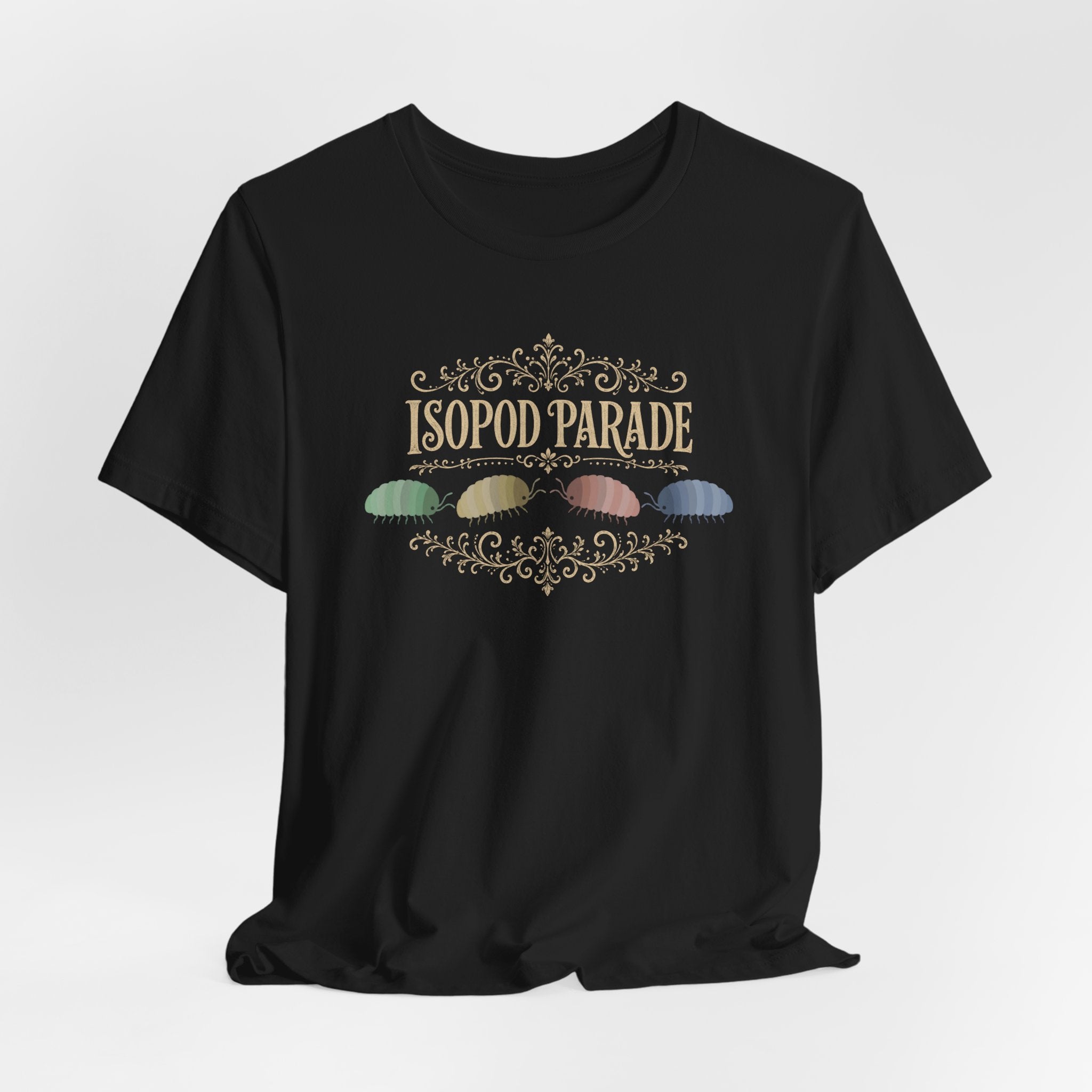 Isopod Parade T‑Shirt — Cute Isopod Shells Graphic Tee