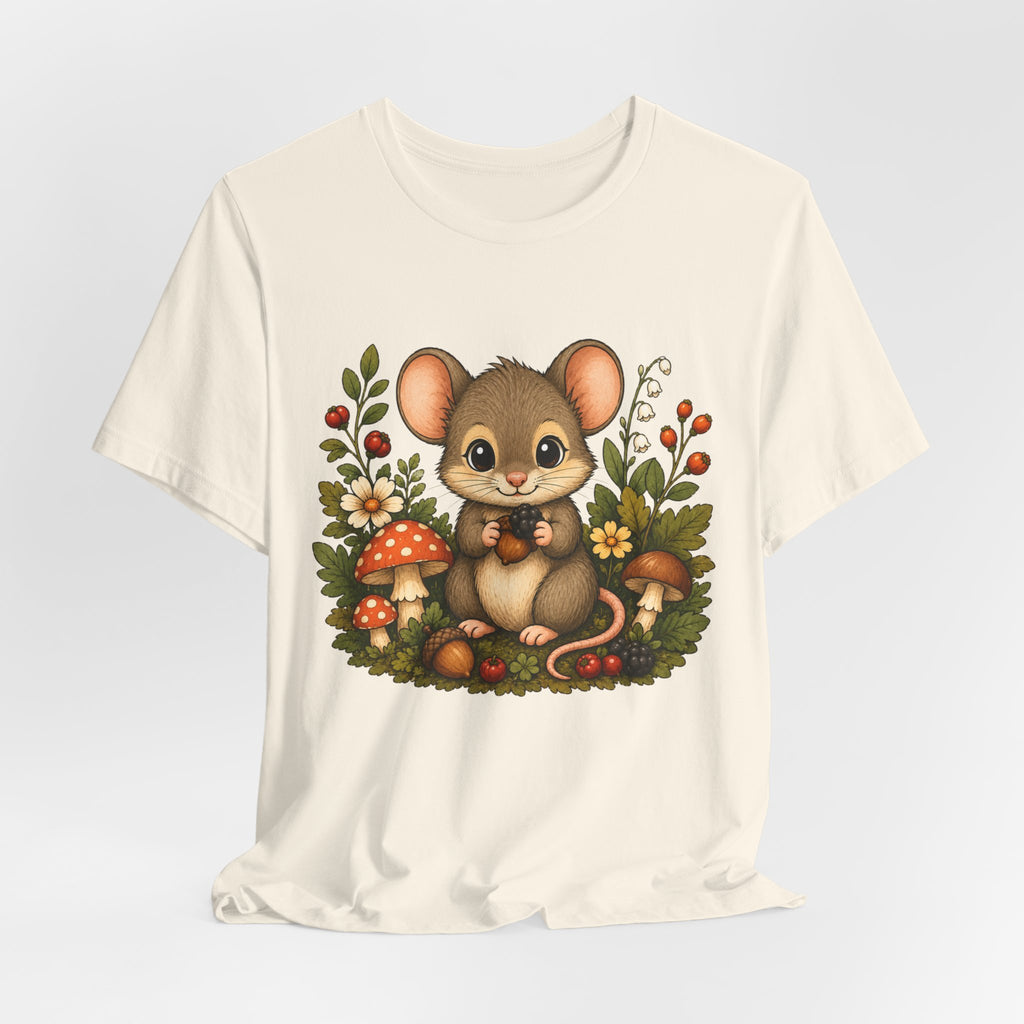 Cute Woodland Mouse Tee