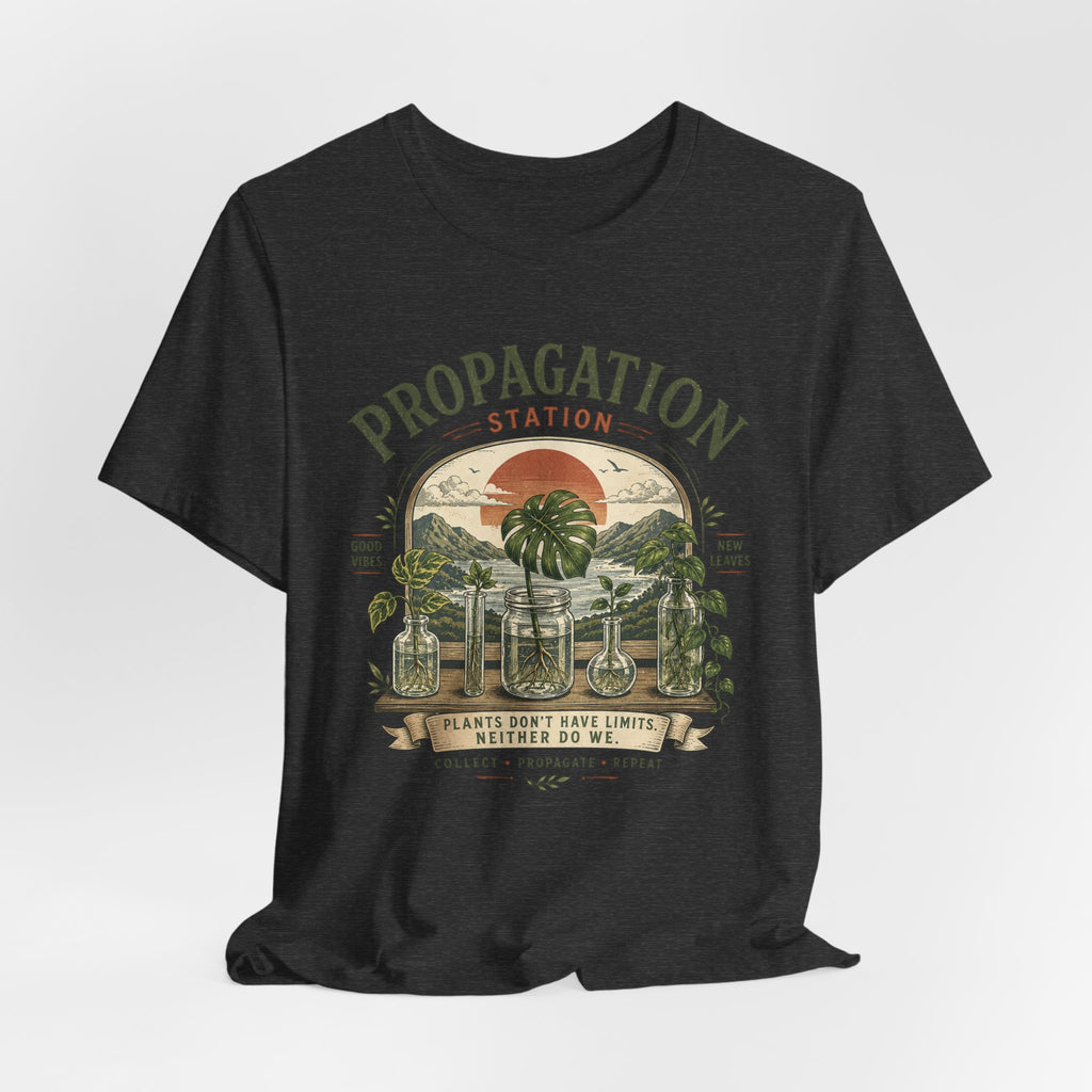 Propagation Station T-Shirt — Vintage Plant Propagation Gardening Tee