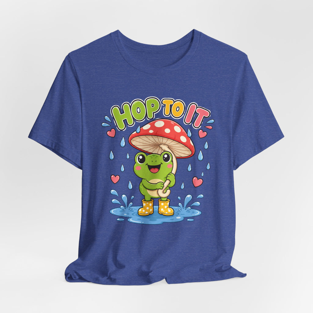Hop To It Frog Tee