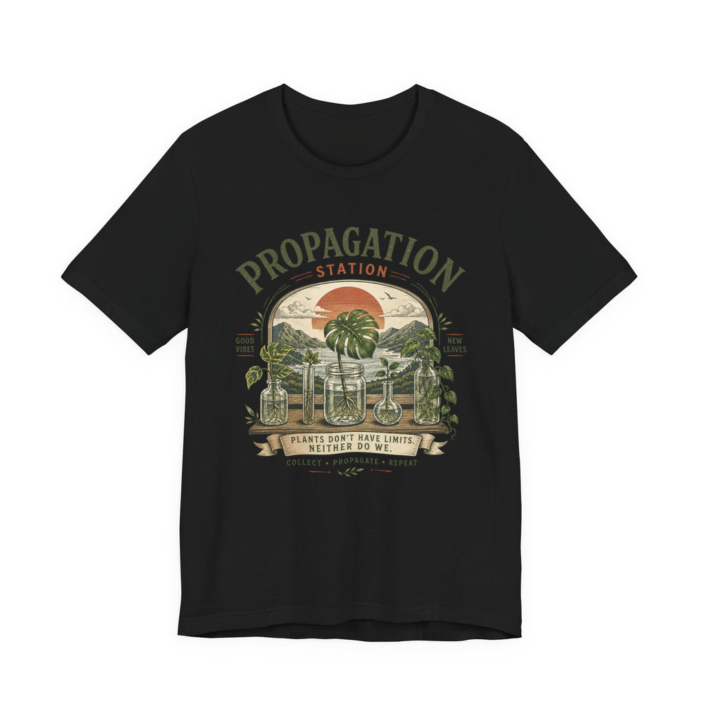 Propagation Station T-Shirt — Vintage Plant Propagation Gardening Tee