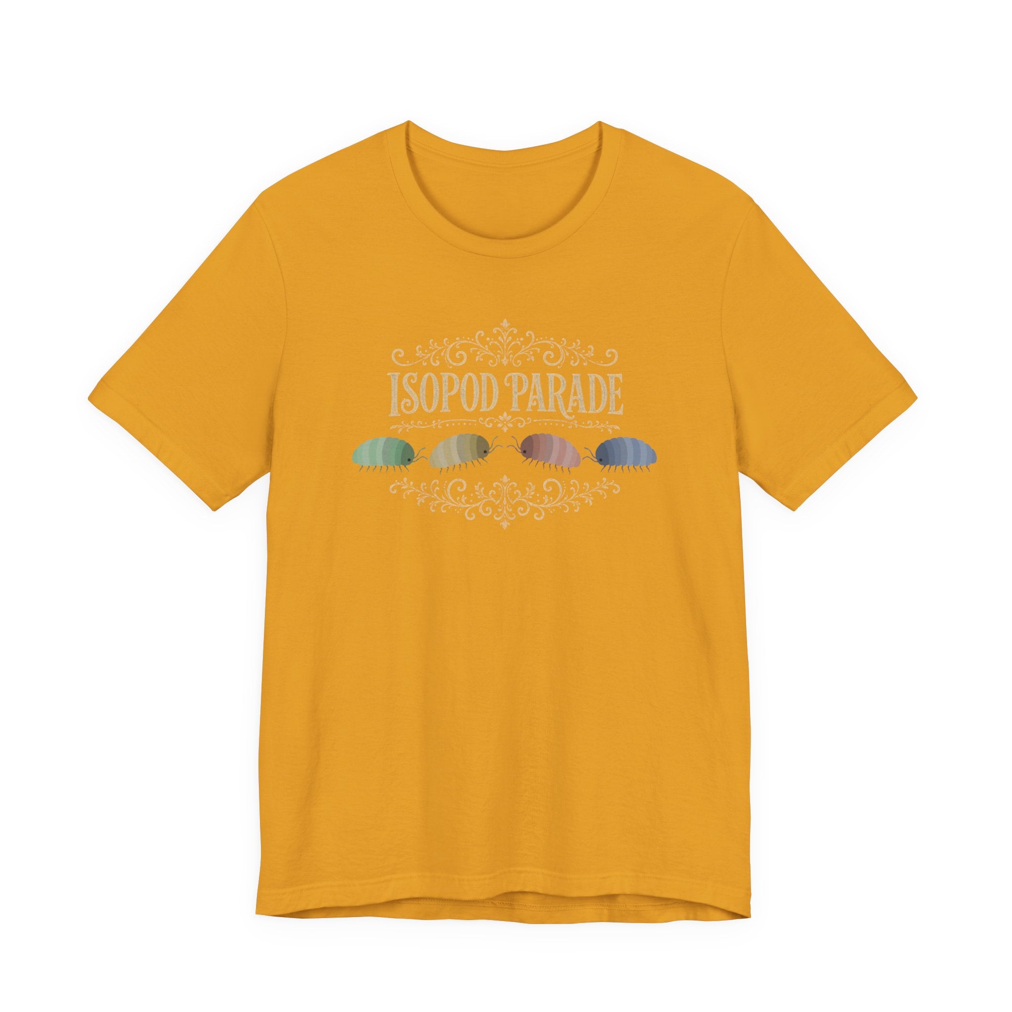 Isopod Parade T‑Shirt — Cute Isopod Shells Graphic Tee