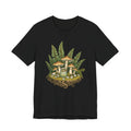 Mushroom Forest Tee — Ferns & Fairy Fungi Graphic T-Shirt
