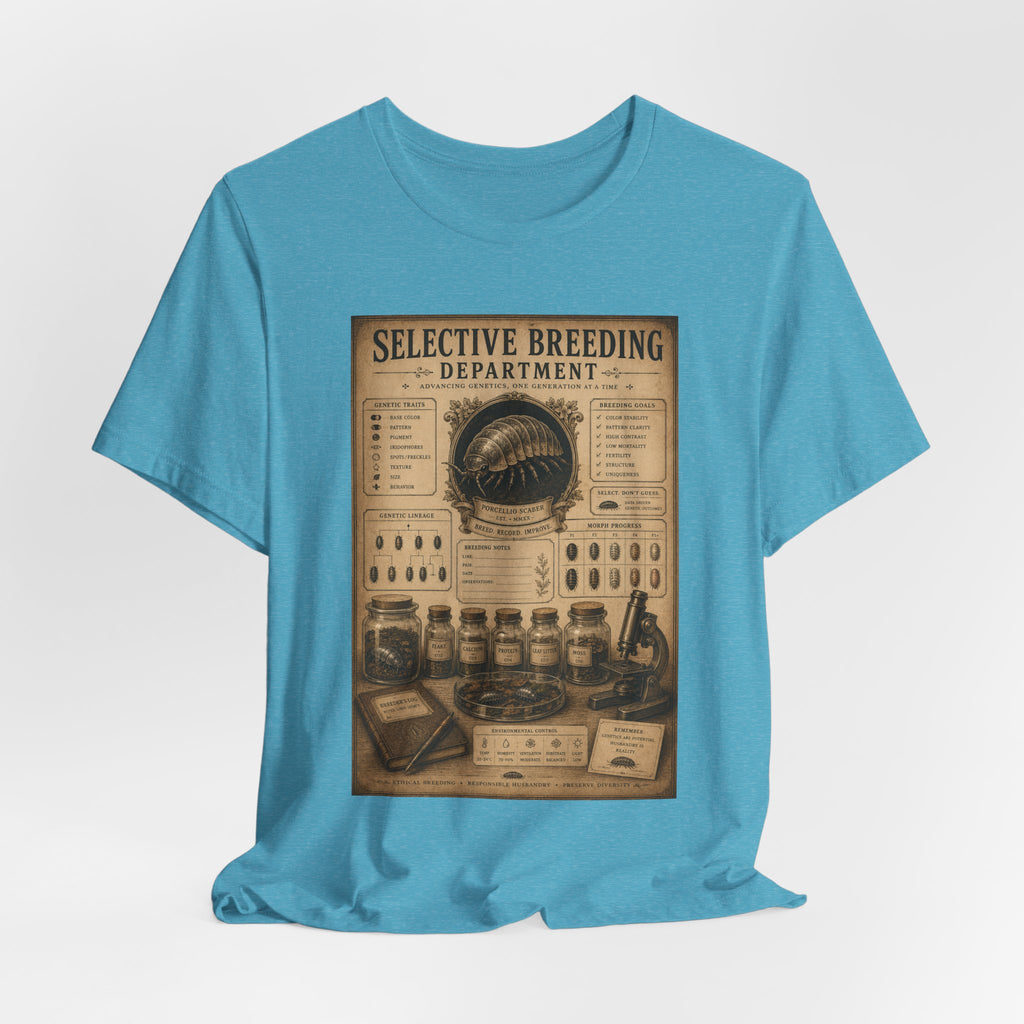 Selective Breeding Department T-Shirt — Vintage Science Illustration Tee