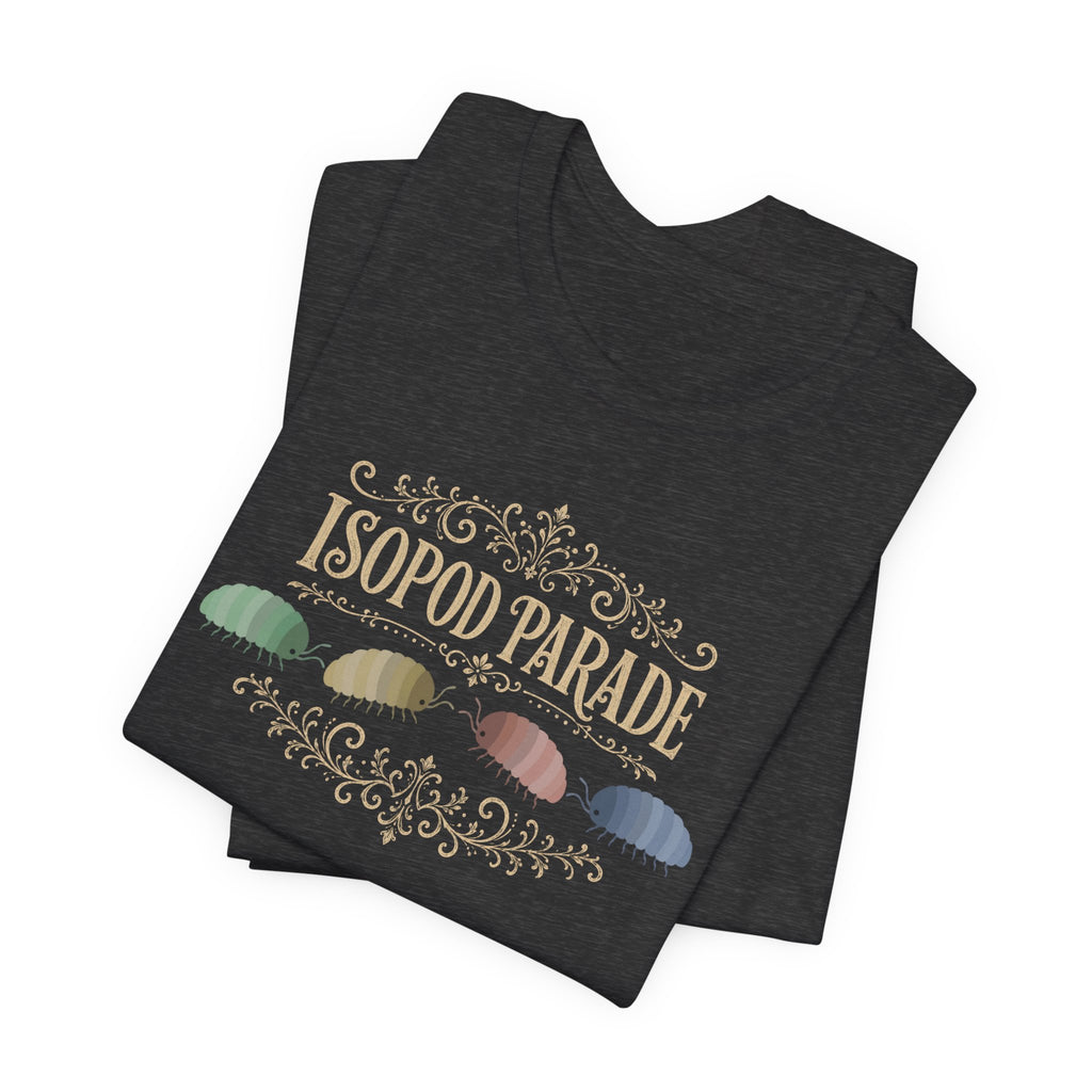 Isopod Parade T‑Shirt — Cute Isopod Shells Graphic Tee