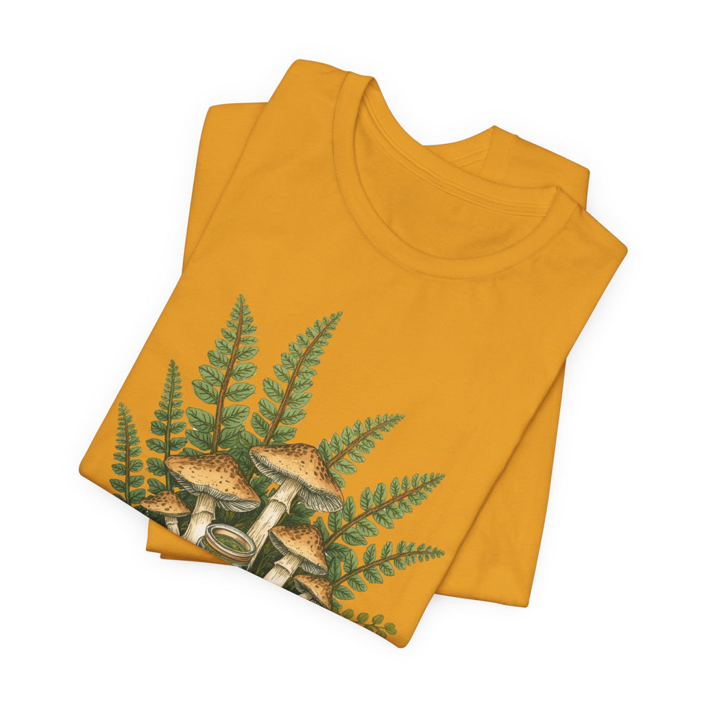 Mushroom Forest Tee — Ferns & Fairy Fungi Graphic T-Shirt