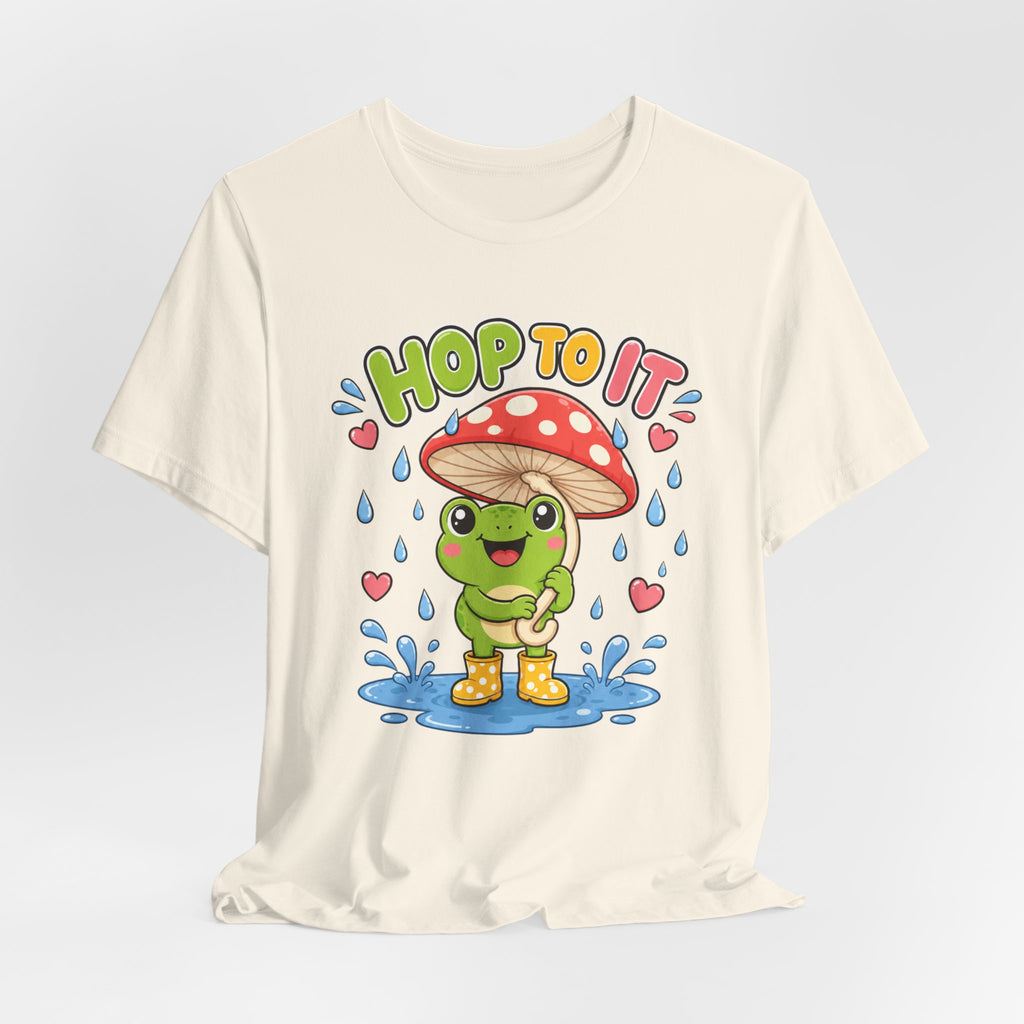 Hop To It Frog Tee