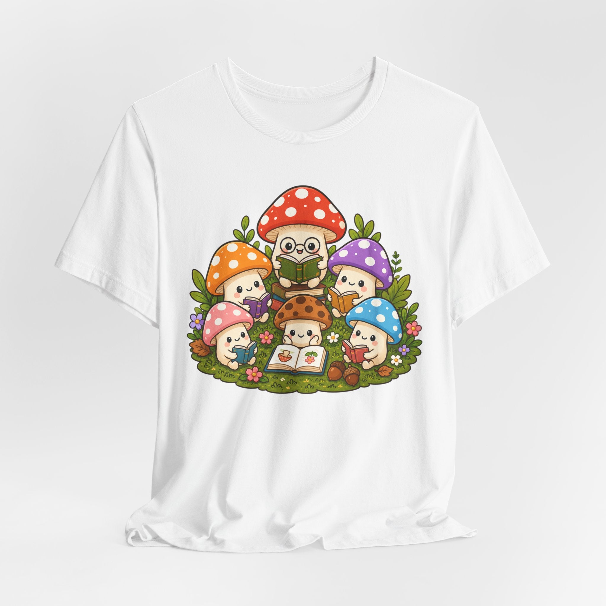 Mushroom Storytime Tee